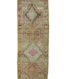 Turkish Vintage Rug 4'3" x 12' #20817