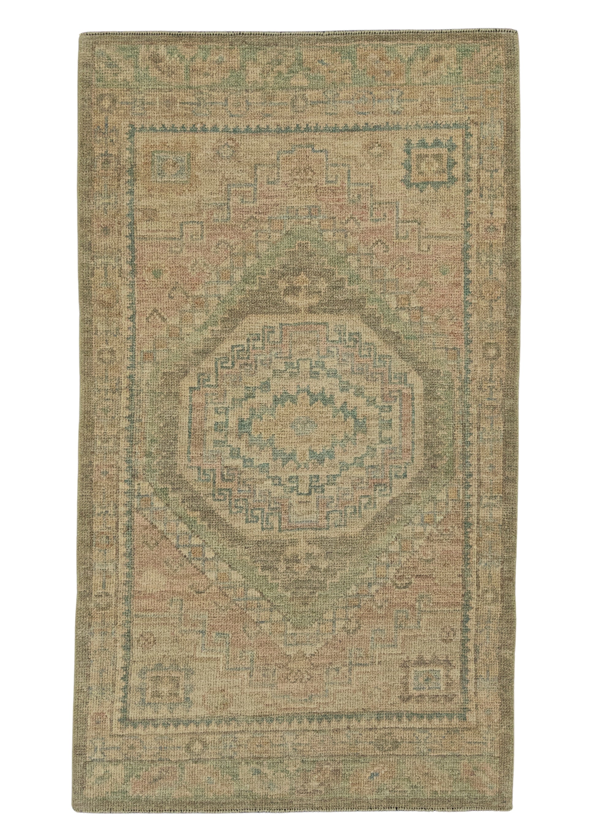 Turkish Oushak Rug 3'2" x 5'7" #20242