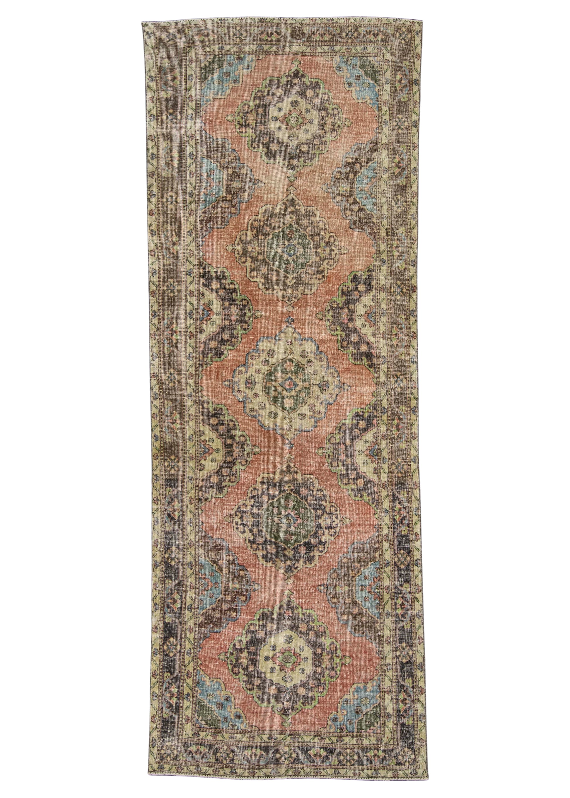 Turkish Vintage Rug  4'4" x 12'1" #21409