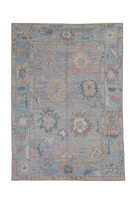 Turkish Oushak Rug 4'11" x 6'10" #2126
