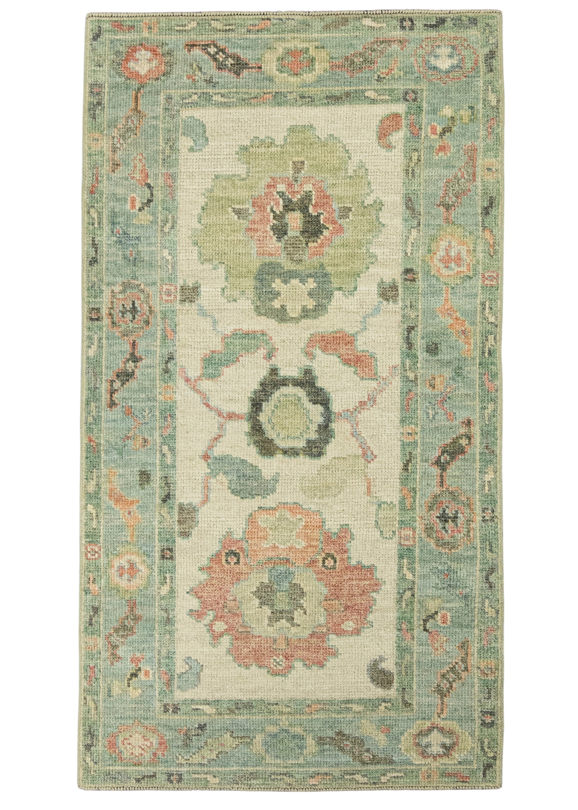 Turkish Oushak Rug 2'9" x 5' #20231