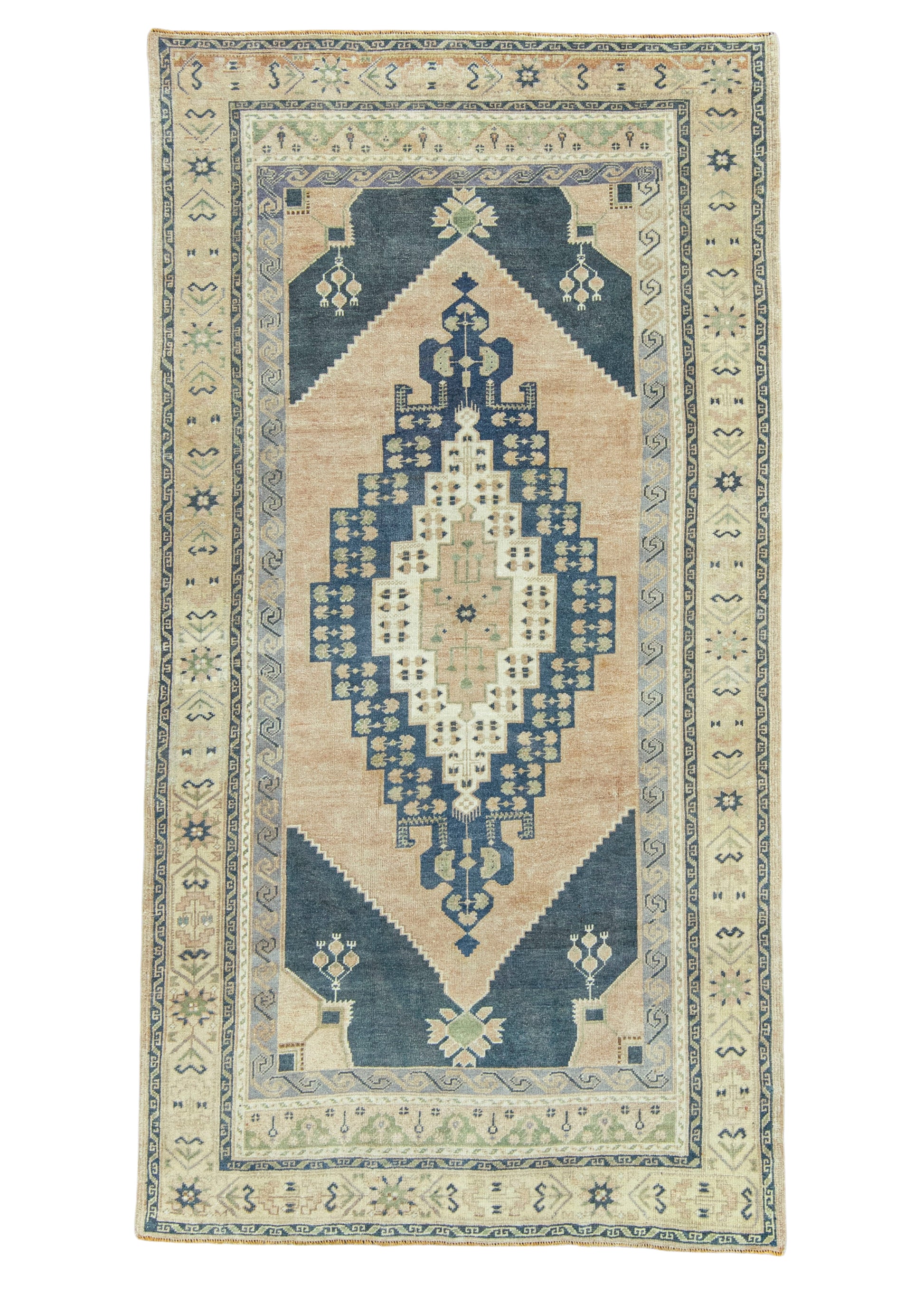 Turkish Vintage Rug 4'10" x 9'1" #20812