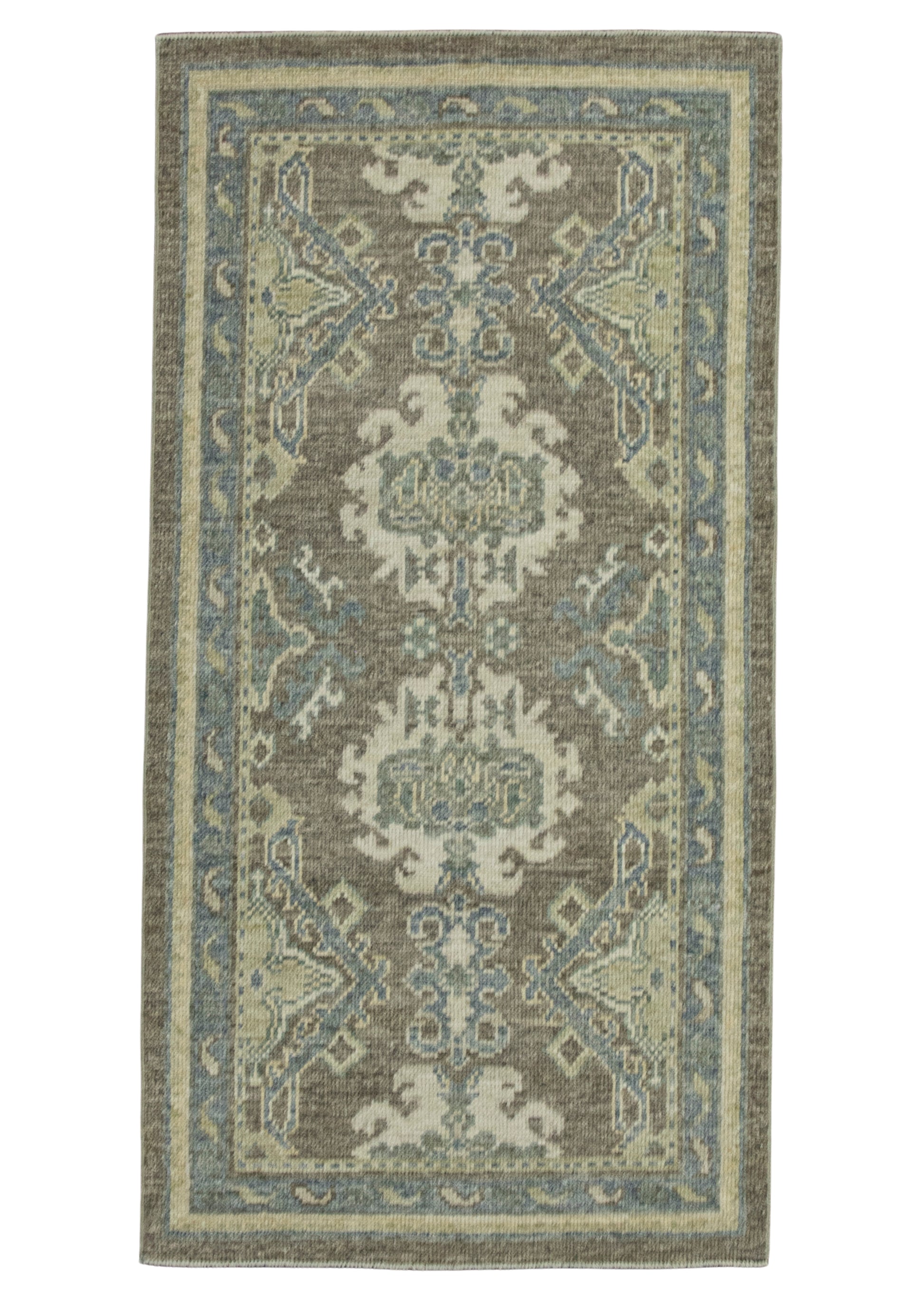 Turkish Oushak Rug 2'9"x 5'5" #19490