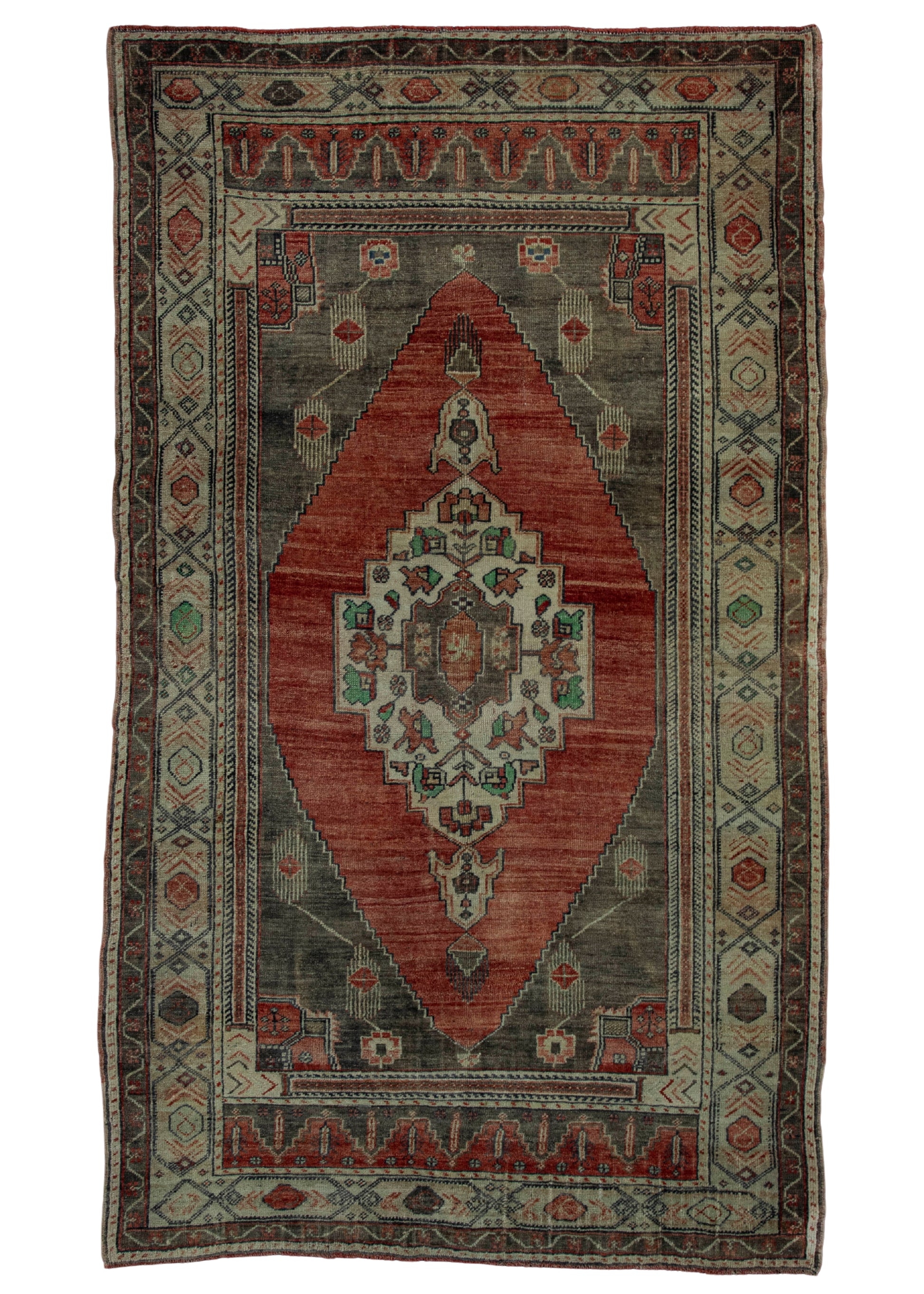 Turkish Vintage Rug 4'10" x 8'3" #20836