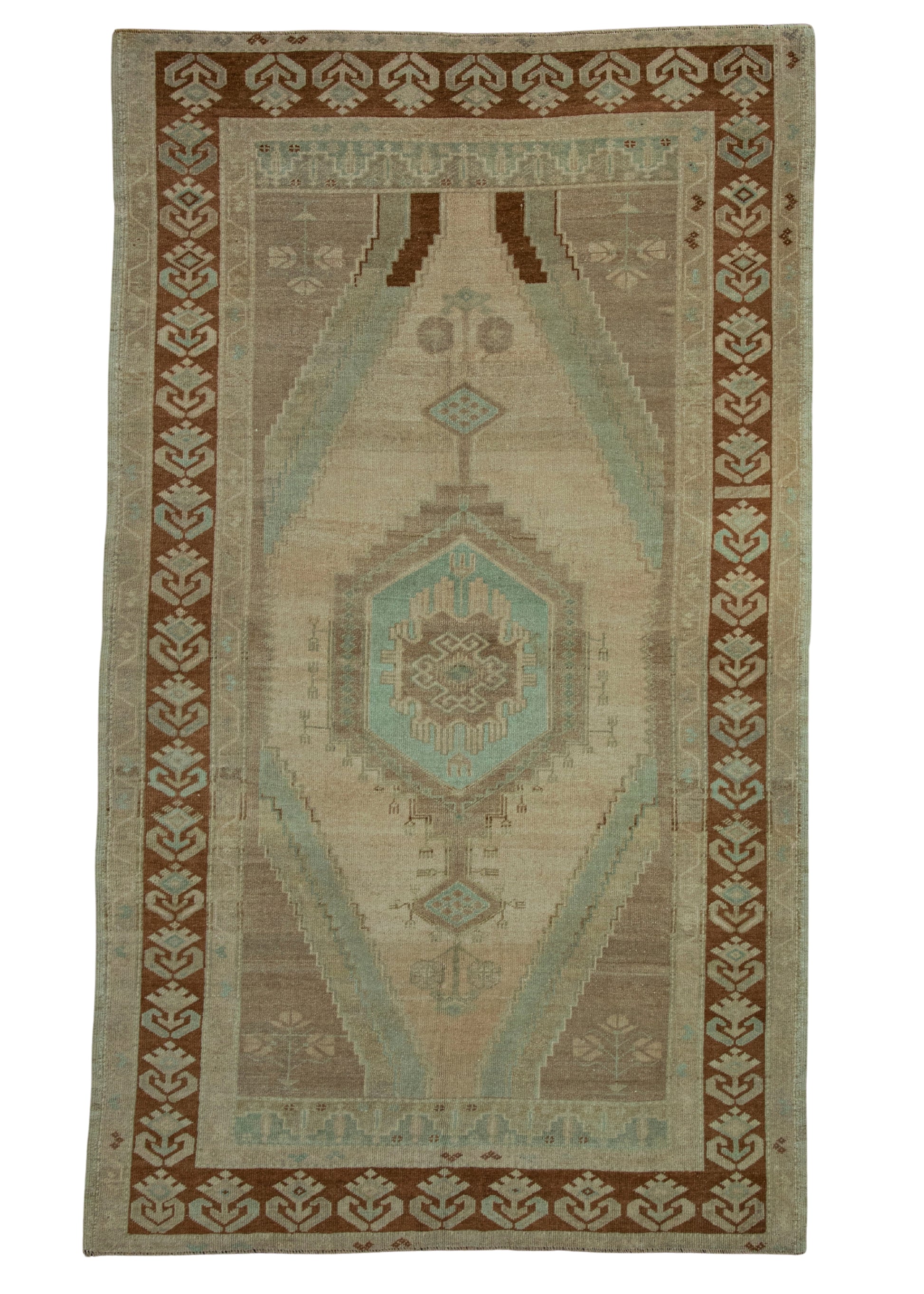 Turkish Vintage Rug 4'7" x 7'11" #20841