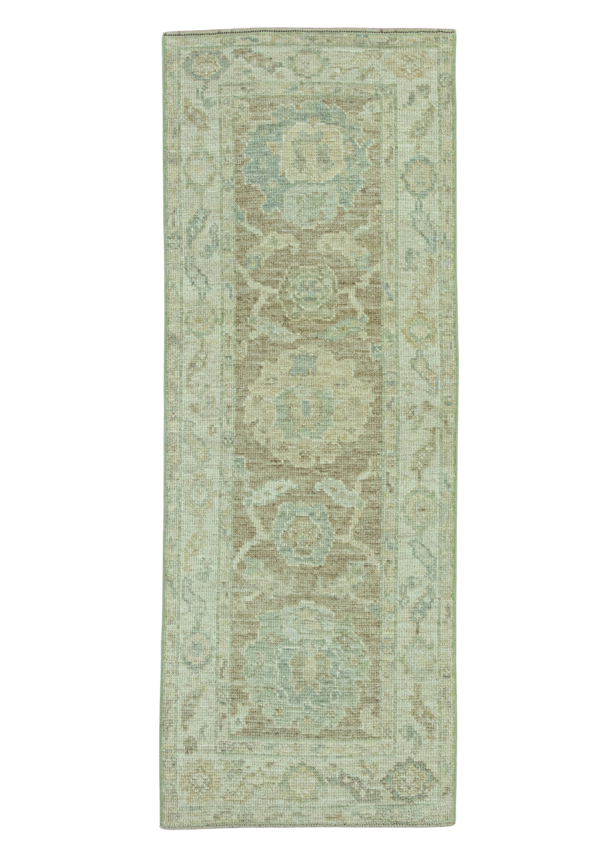 Turkish Oushak Rug 2'3" x 6'2" #19289