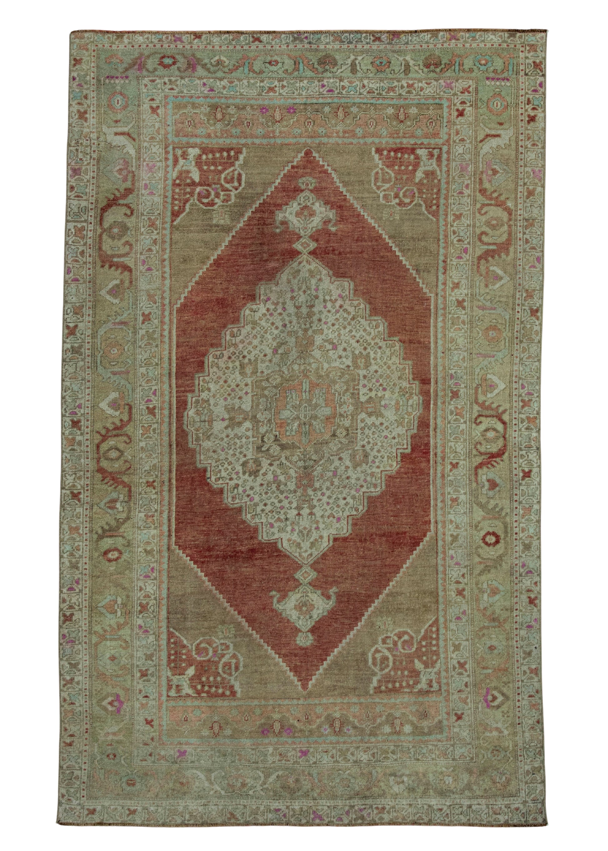 Turkish Vintage Rug 4'9" x 7'11" #20848