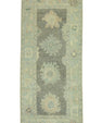 Turkish Oushak Rug 3'1"x 6'7" #19006