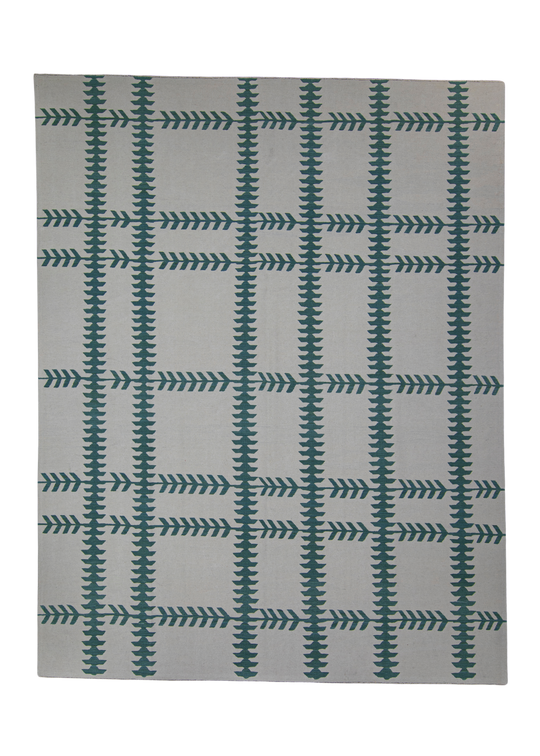 Oriental Flat Weave Turkish Kilim 9'4" x 12' #11955