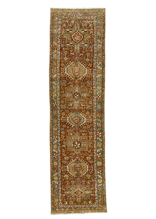 Turkish Vintage Rug  3' x 11'1" #23603