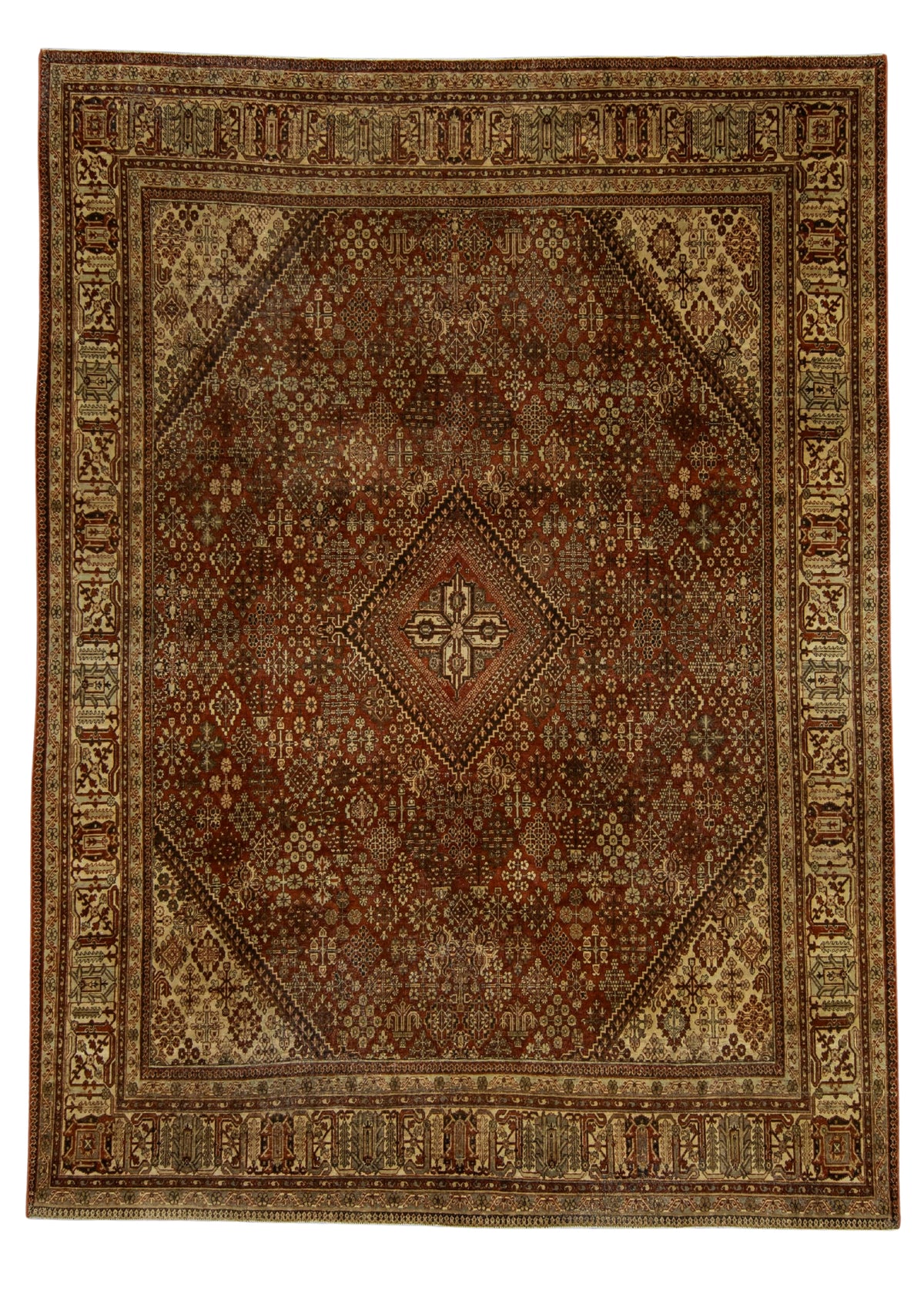 Antique Turkish Rug 8'8'' x 11'9'' #24898