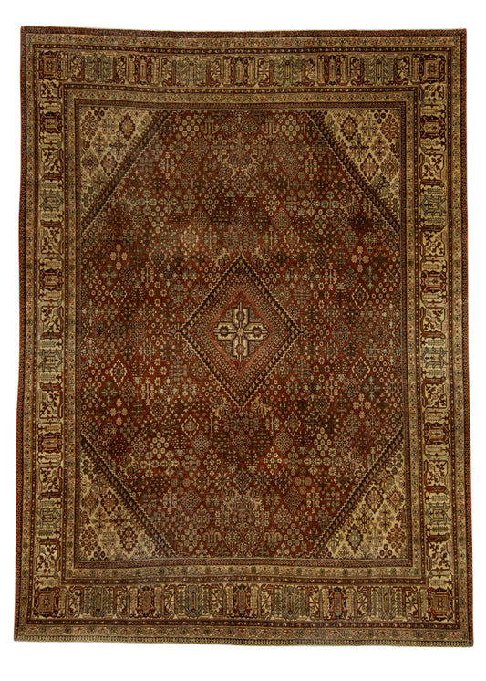Antique Turkish Rug 8'8'' x 11'9'' #24898