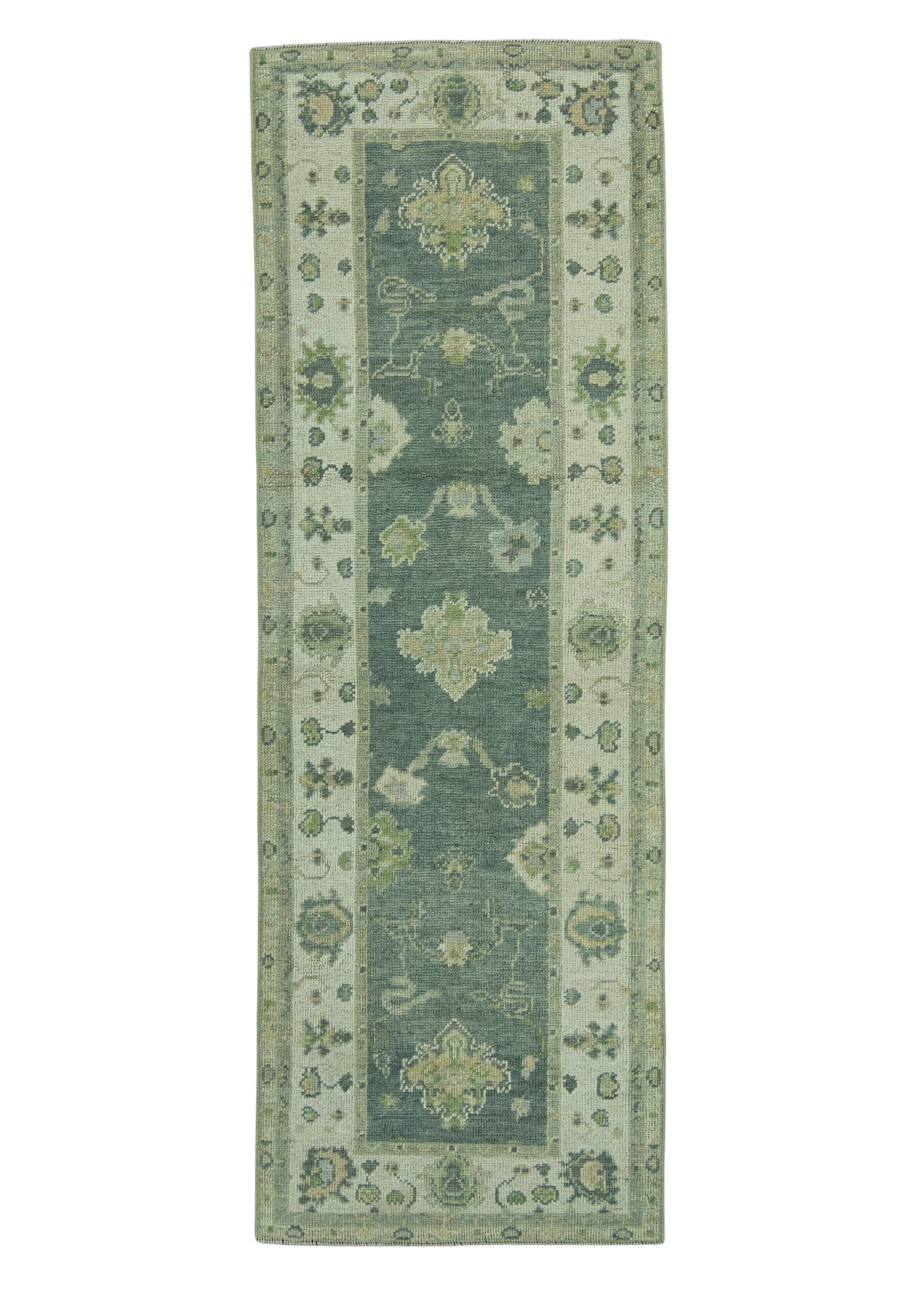 Turkish Oushak Rug 2'10" x 8'4" #19132