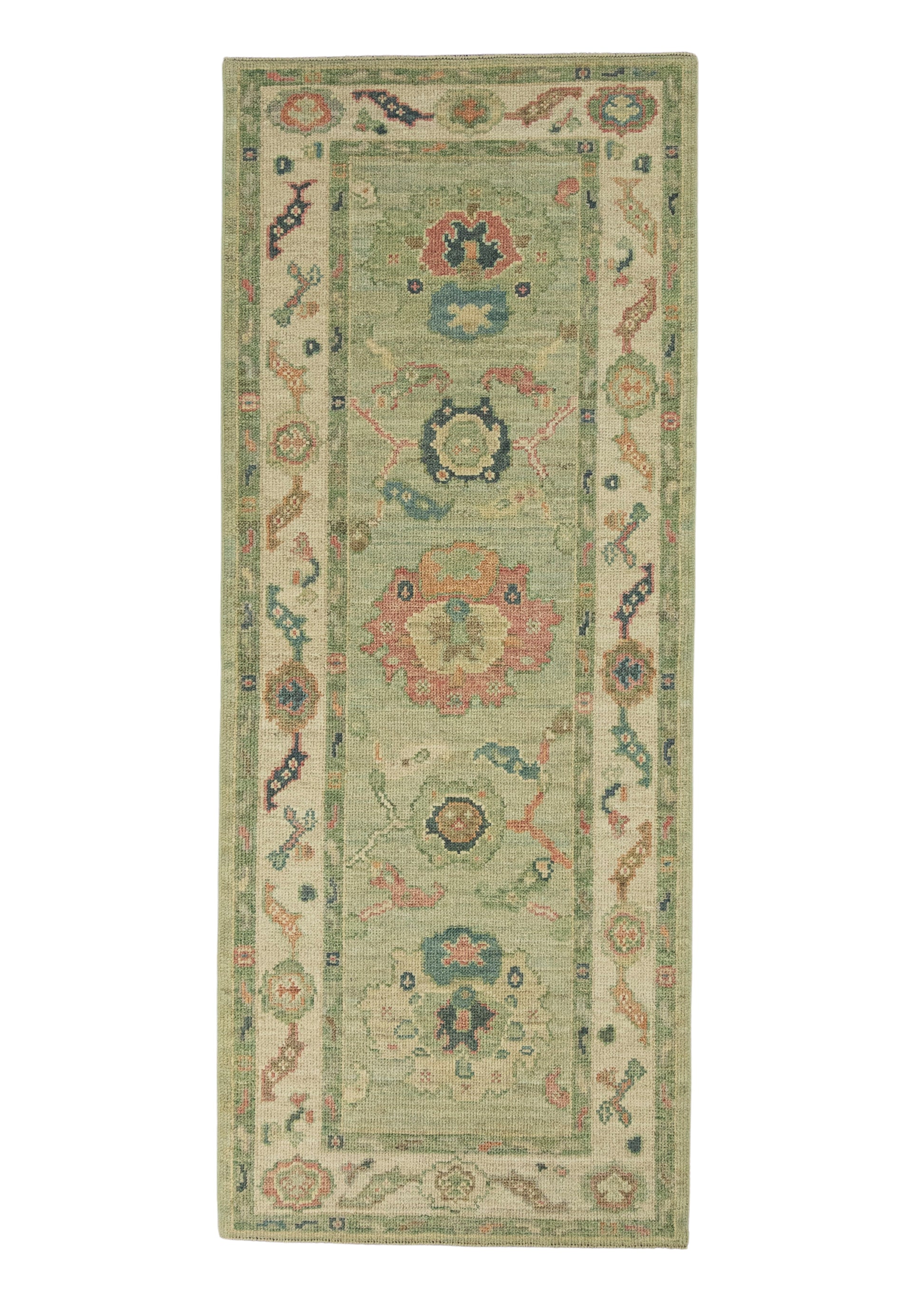 Turkish Oushak Rug 2'10" x 7' #20256