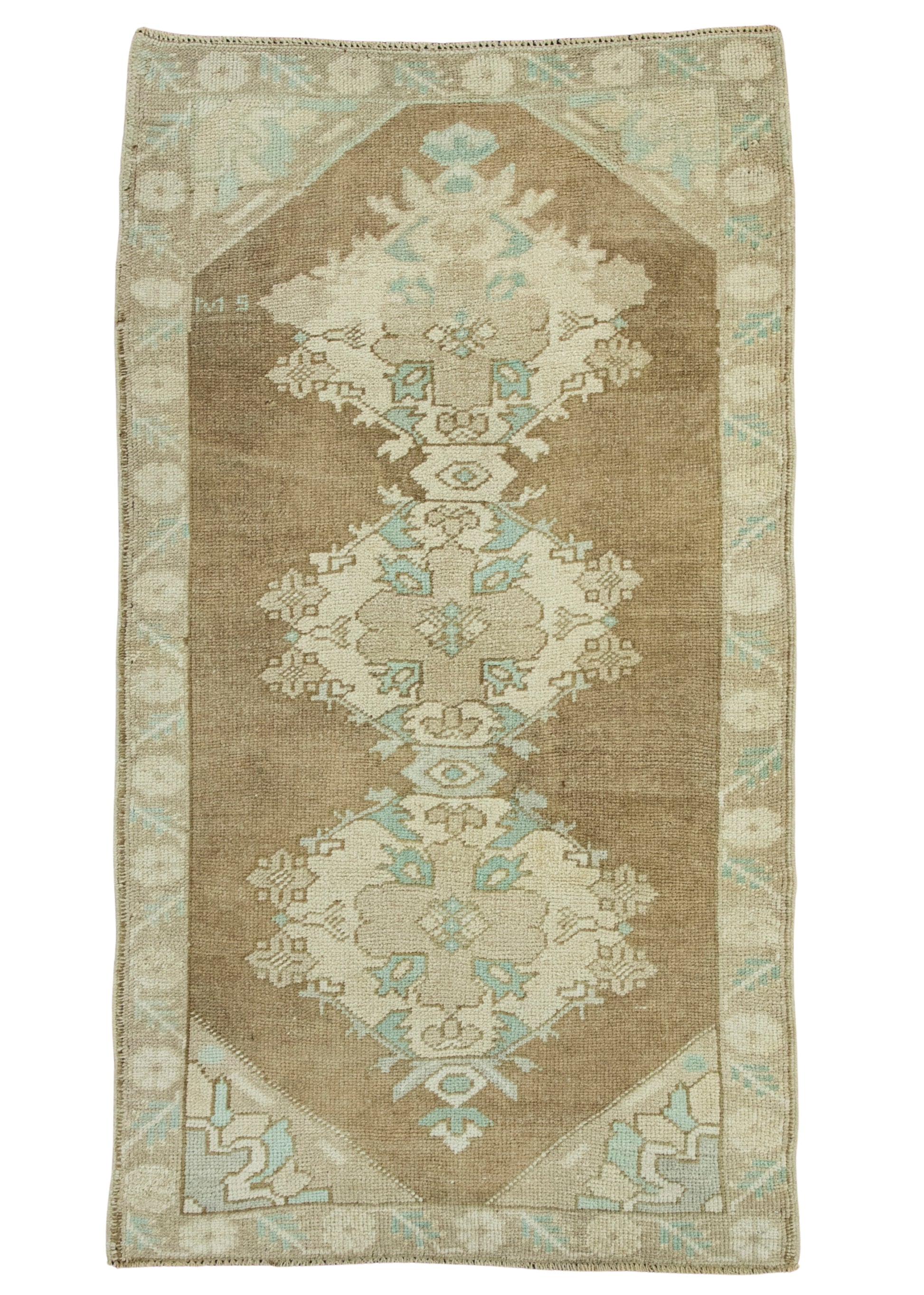 Turkish Vintage Rug  3'2" x 5'7" #20801