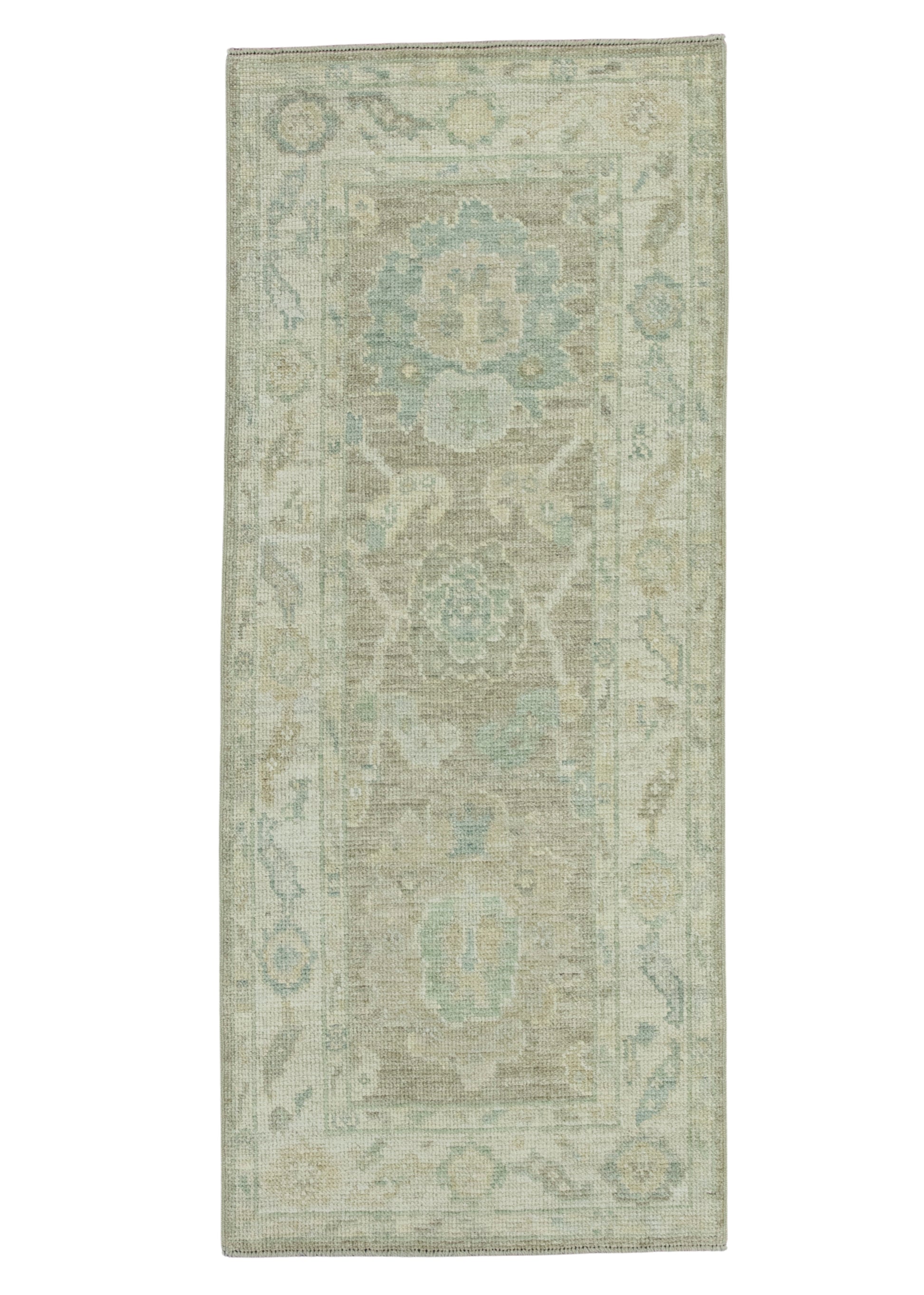 Turkish Oushak Rug 2'2"x 5'2" #19445