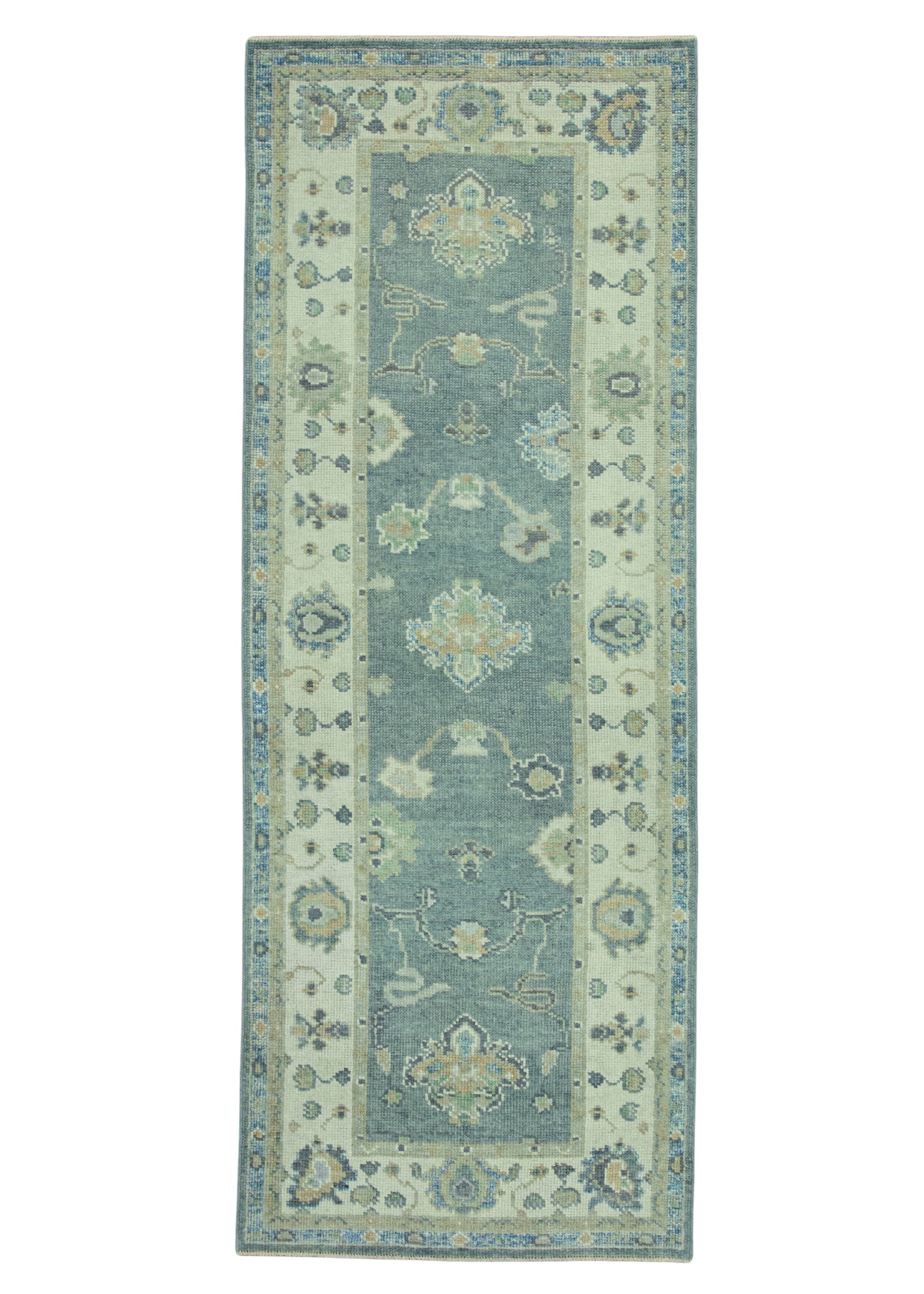Turkish Oushak Rug 2'10" x 7'7" #19123