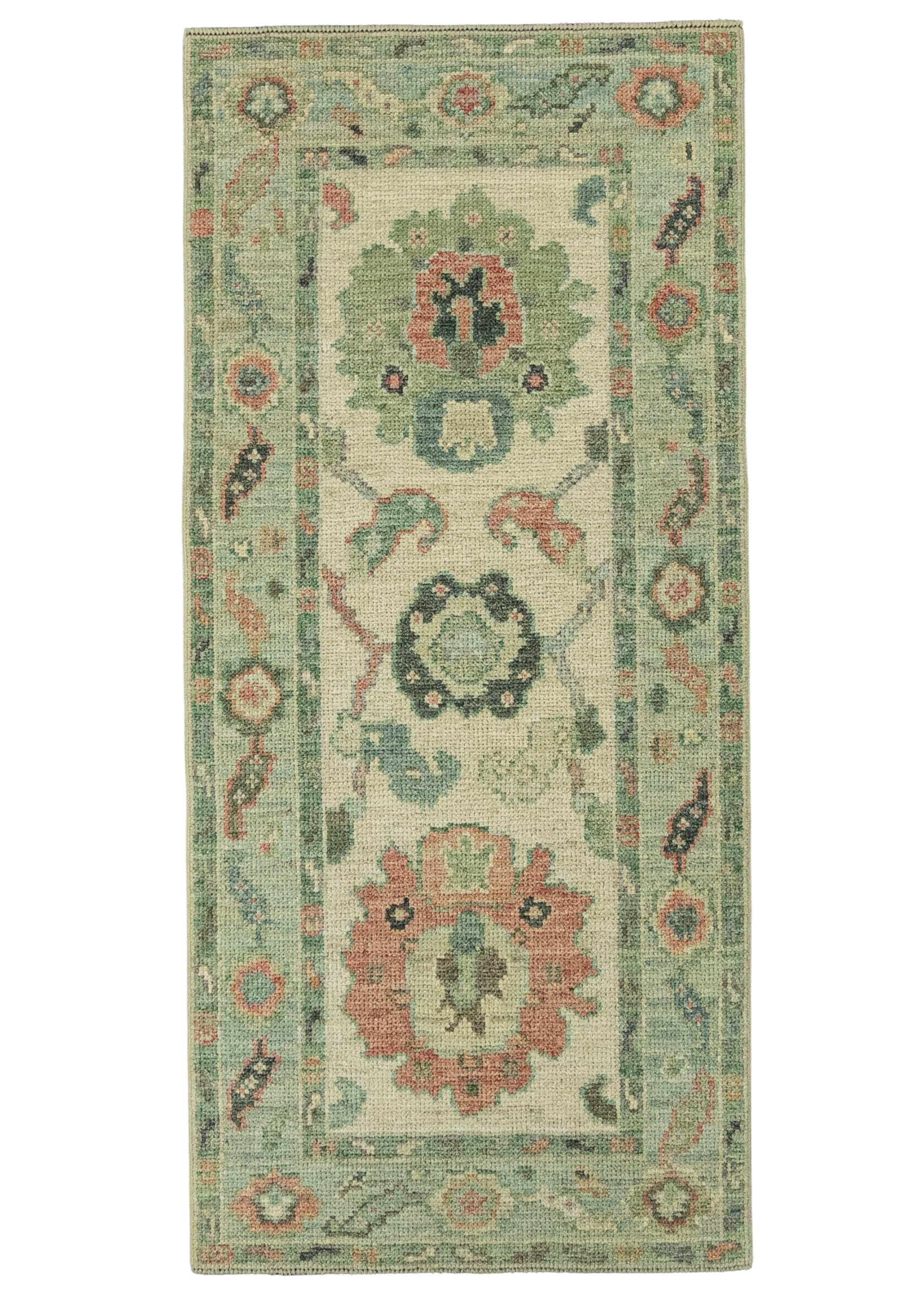 Turkish Oushak Rug 2'3" x 4'11" #20250