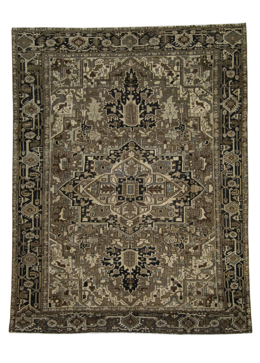 Antique Turkish Rug 8'6'' x 11' #12112