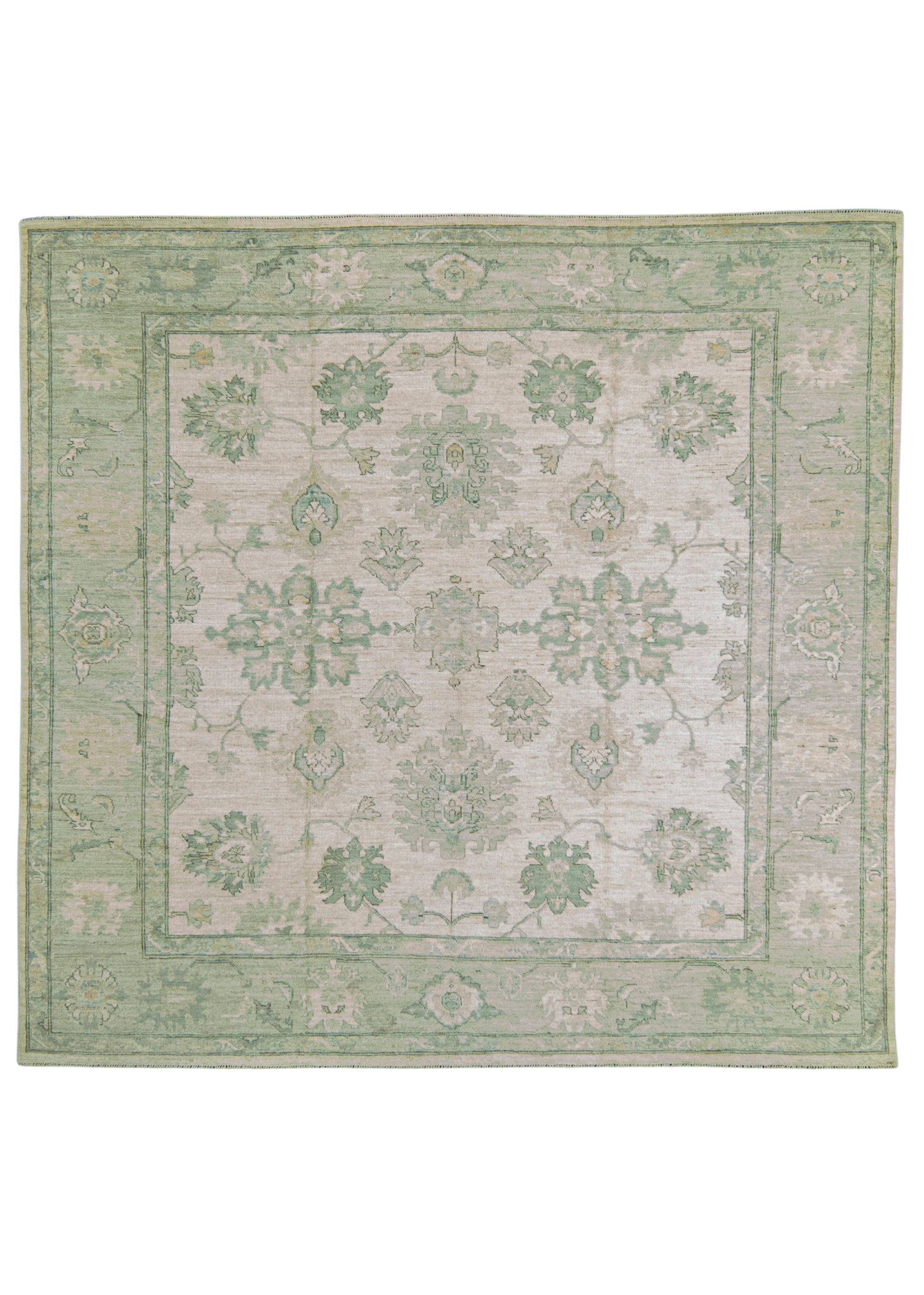 Oushak Square Rug 9'4" x 9' #22699