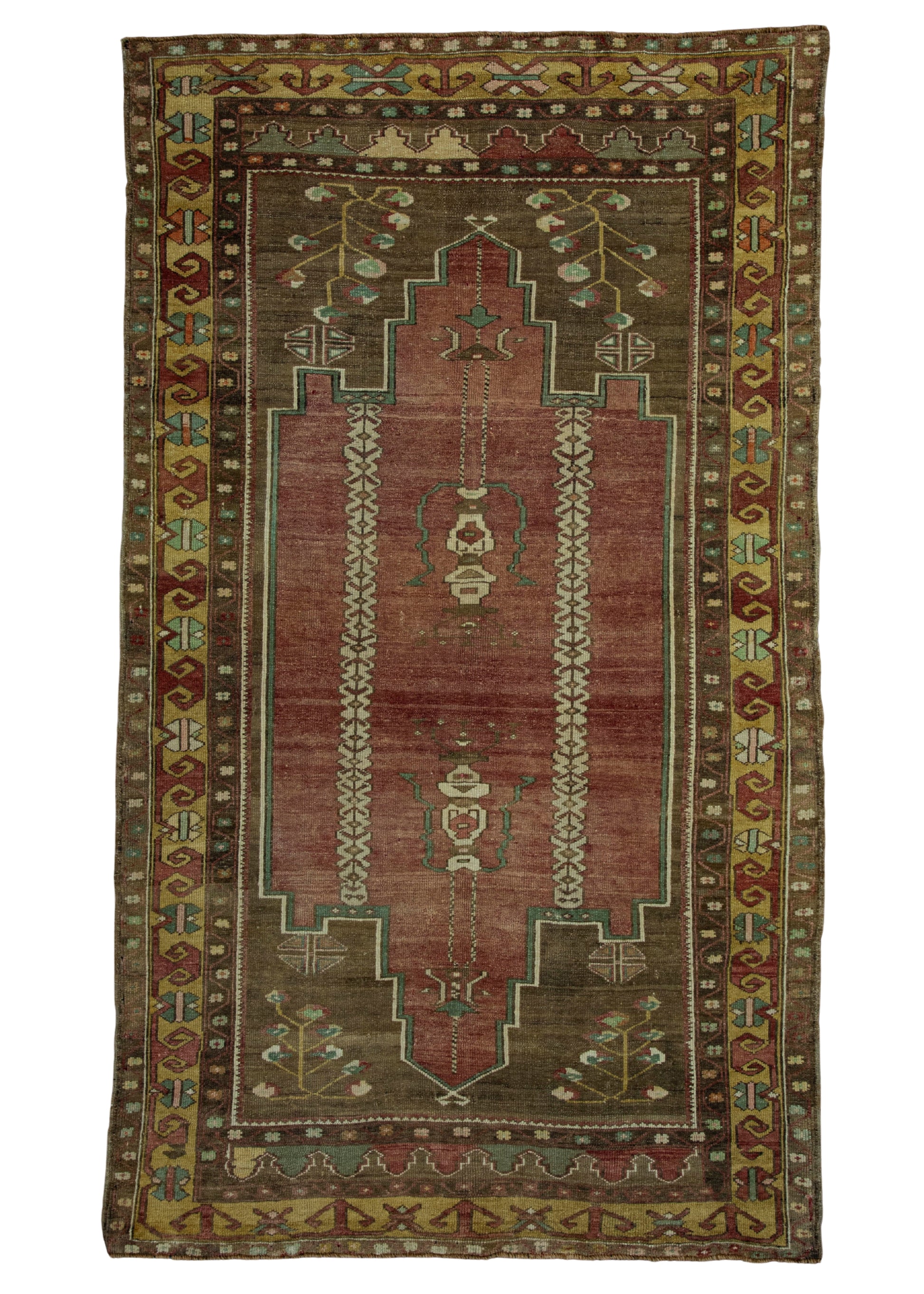 Turkish Vintage Rug 4'7" x 8'2" #20832