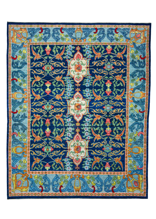 Handwoven Oushak Rug 10'5" x 12'9" #17851