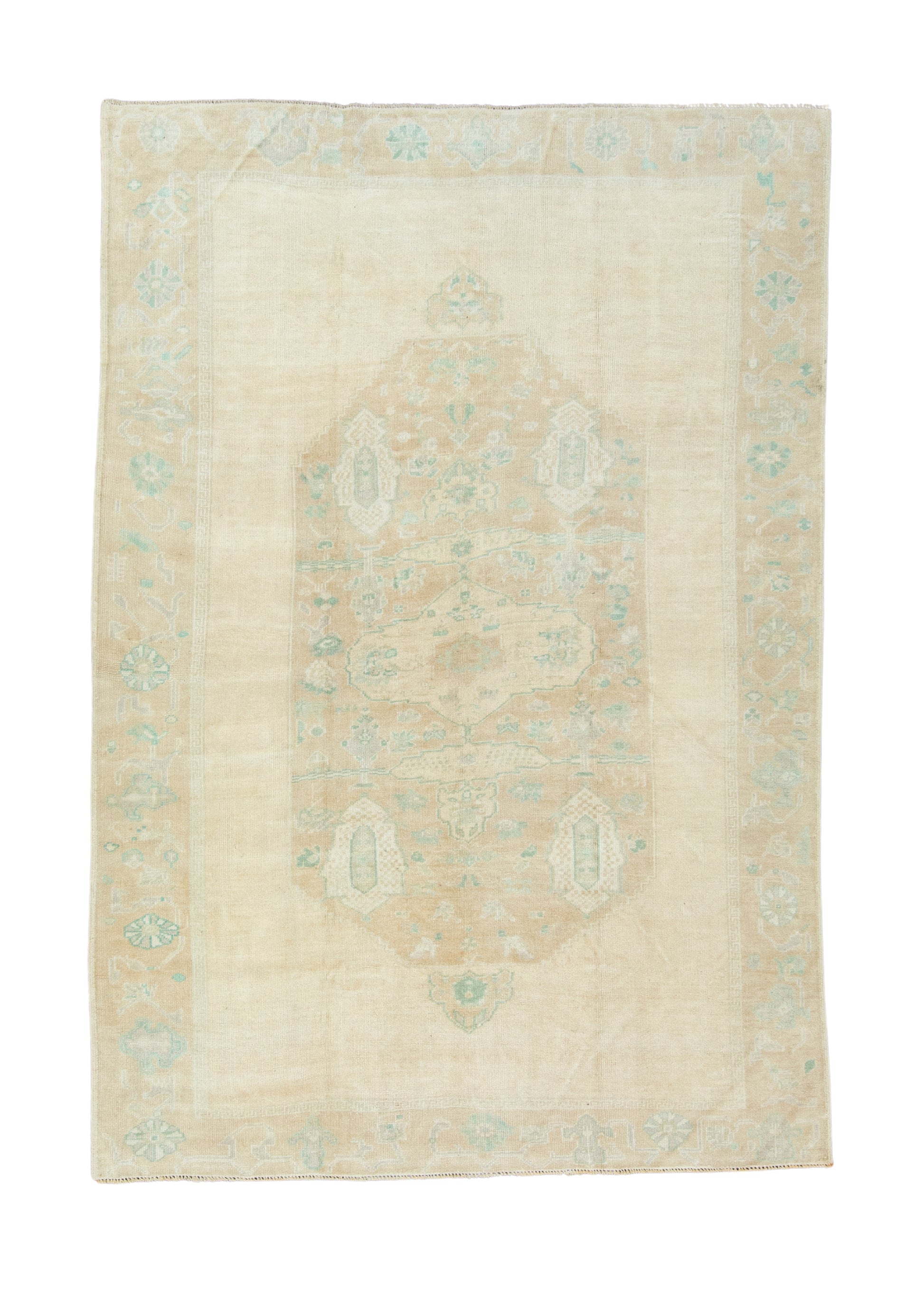 Turkish Vintage Rug 5'7" x 8'2" #17702