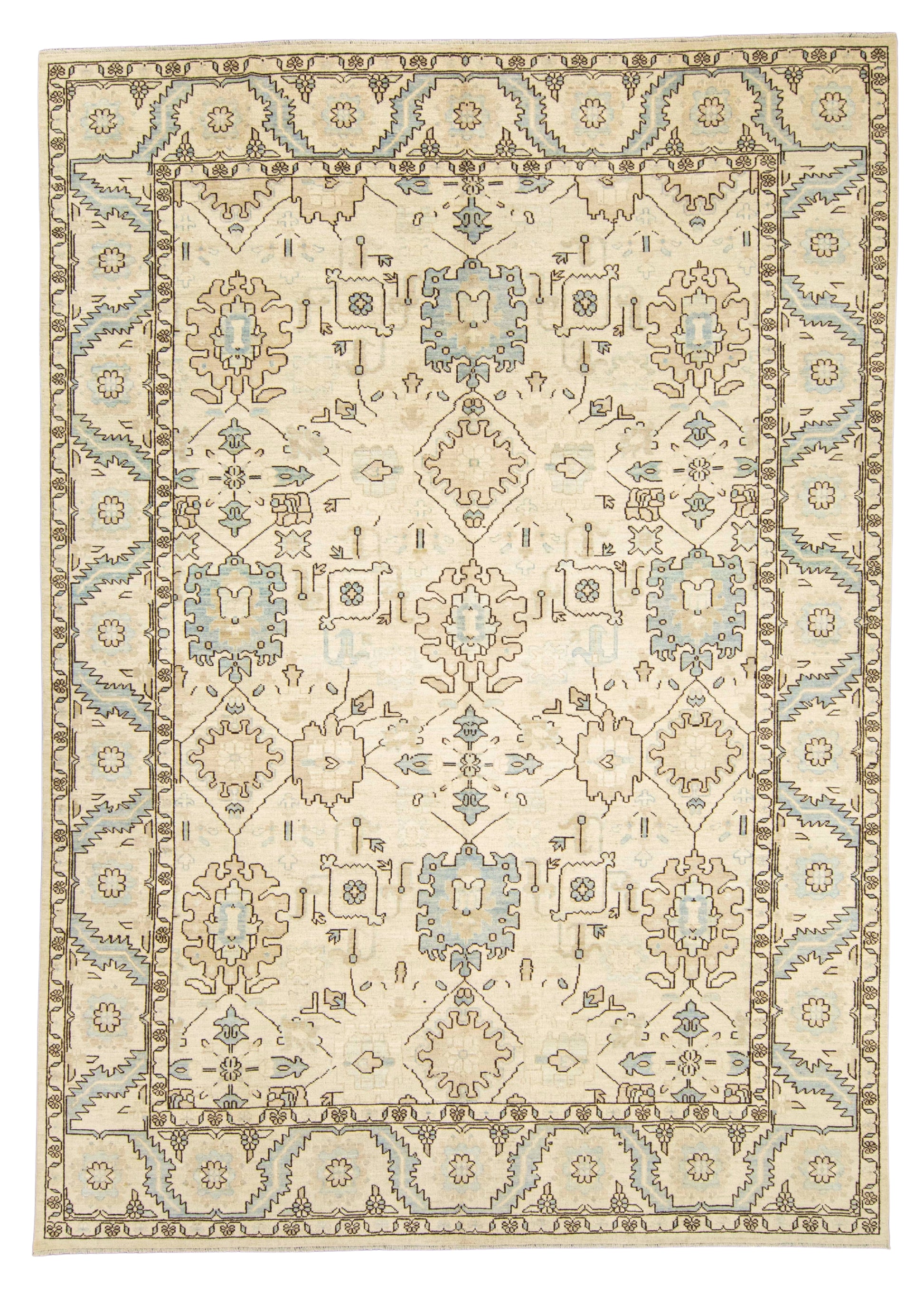 Oushak Rug 9'9" x 13'8" #22850
