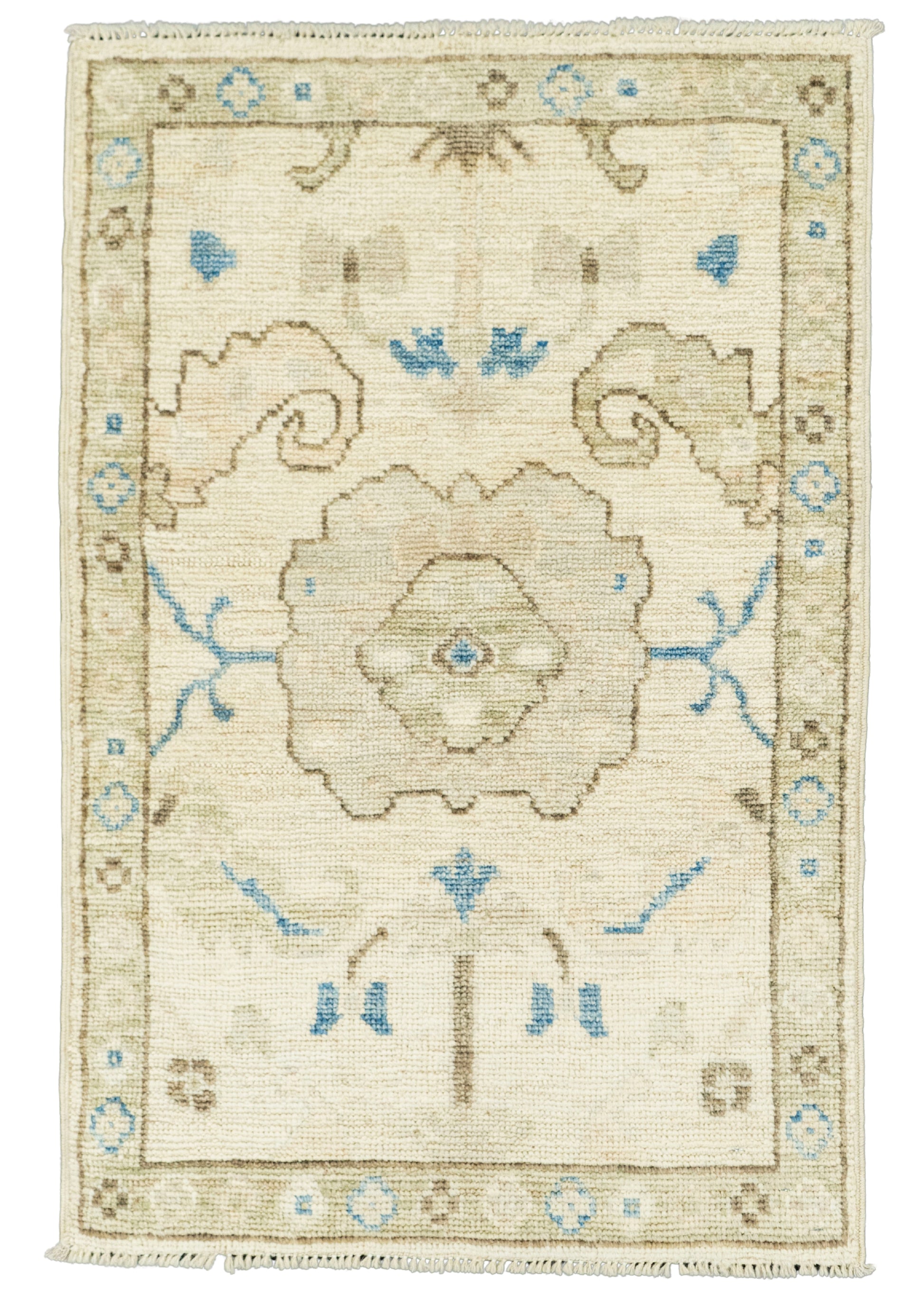 Oushak Rug 1'11" x 2'11" #23622