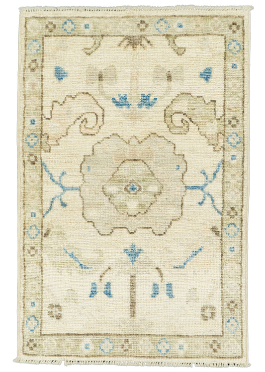 Oushak Rug 1'11" x 2'11" #23622