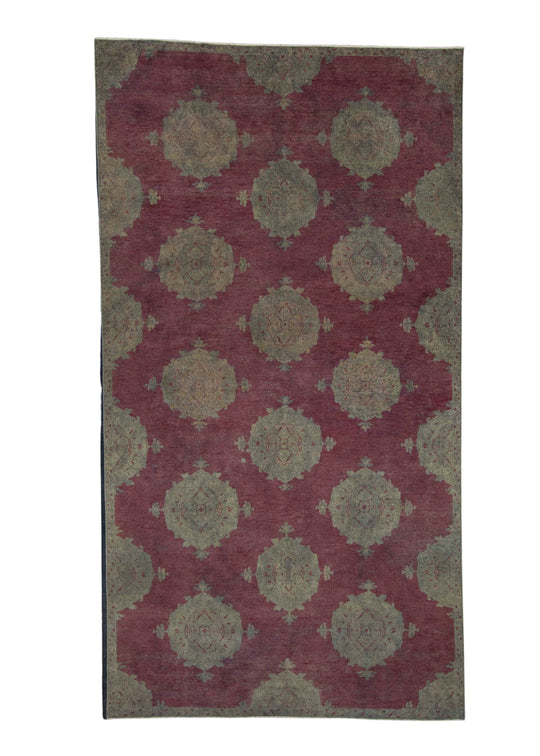 Turkish Oushak Rug 6'10" x 12'9" #18689