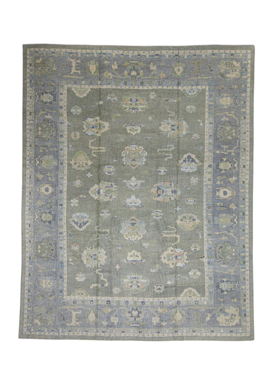 Turkish Oushak Rug 11'10" x 14'11" #16554