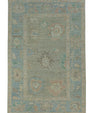 Turkish Oushak Rug 3'10" x 5'9" #17248