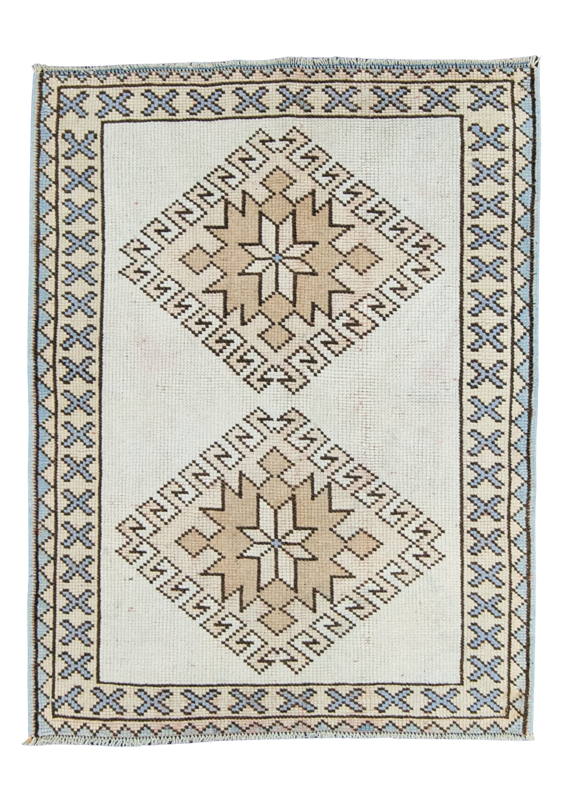 Turkish Vintage Rug  2'10" x 3'8" #21108