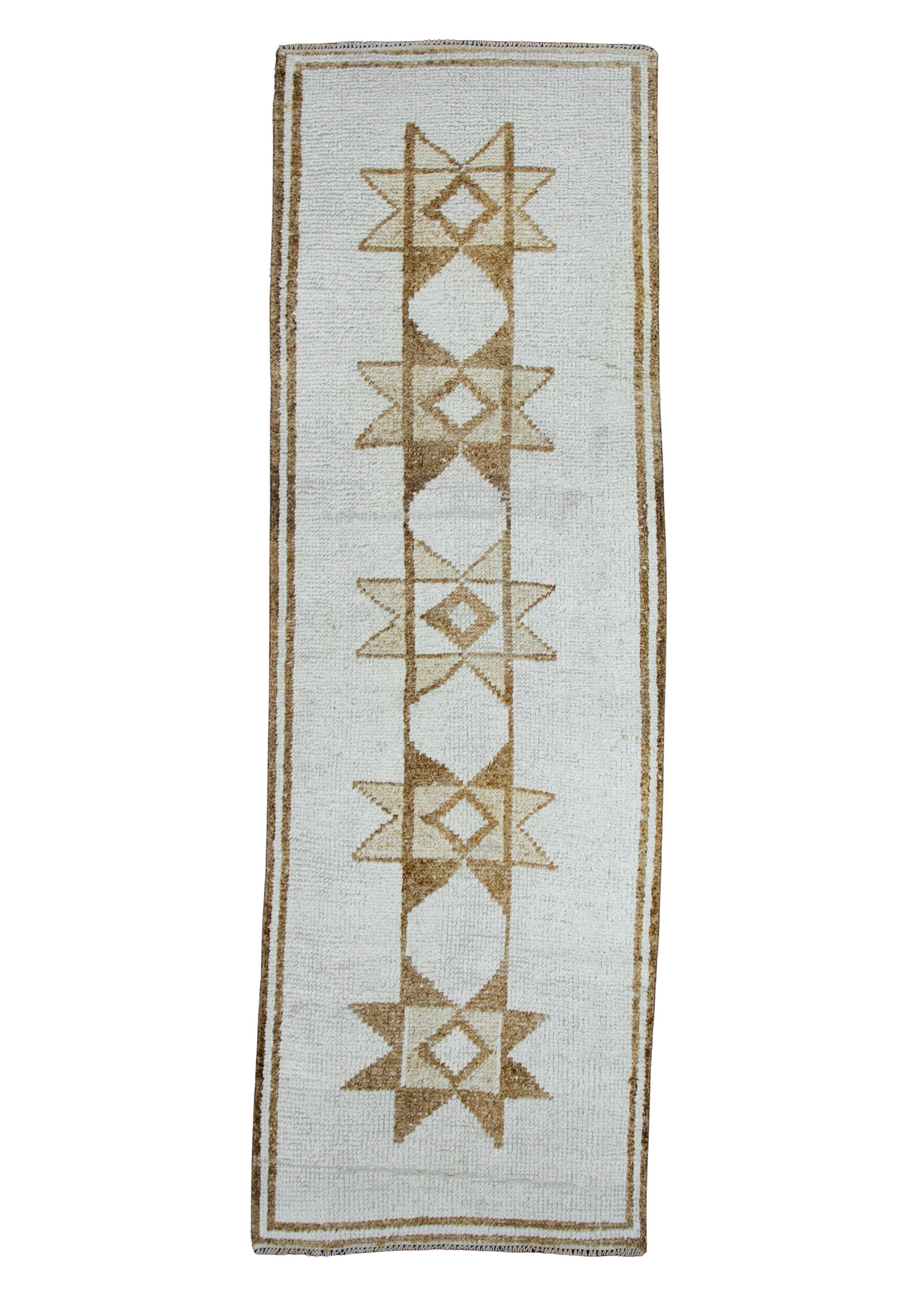 Turkish Vintage Runner Rug 3'3" x 10' #17802