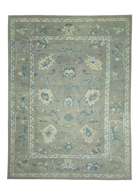 Turkish Oushak Rug 10'4" x 13'7" #18596