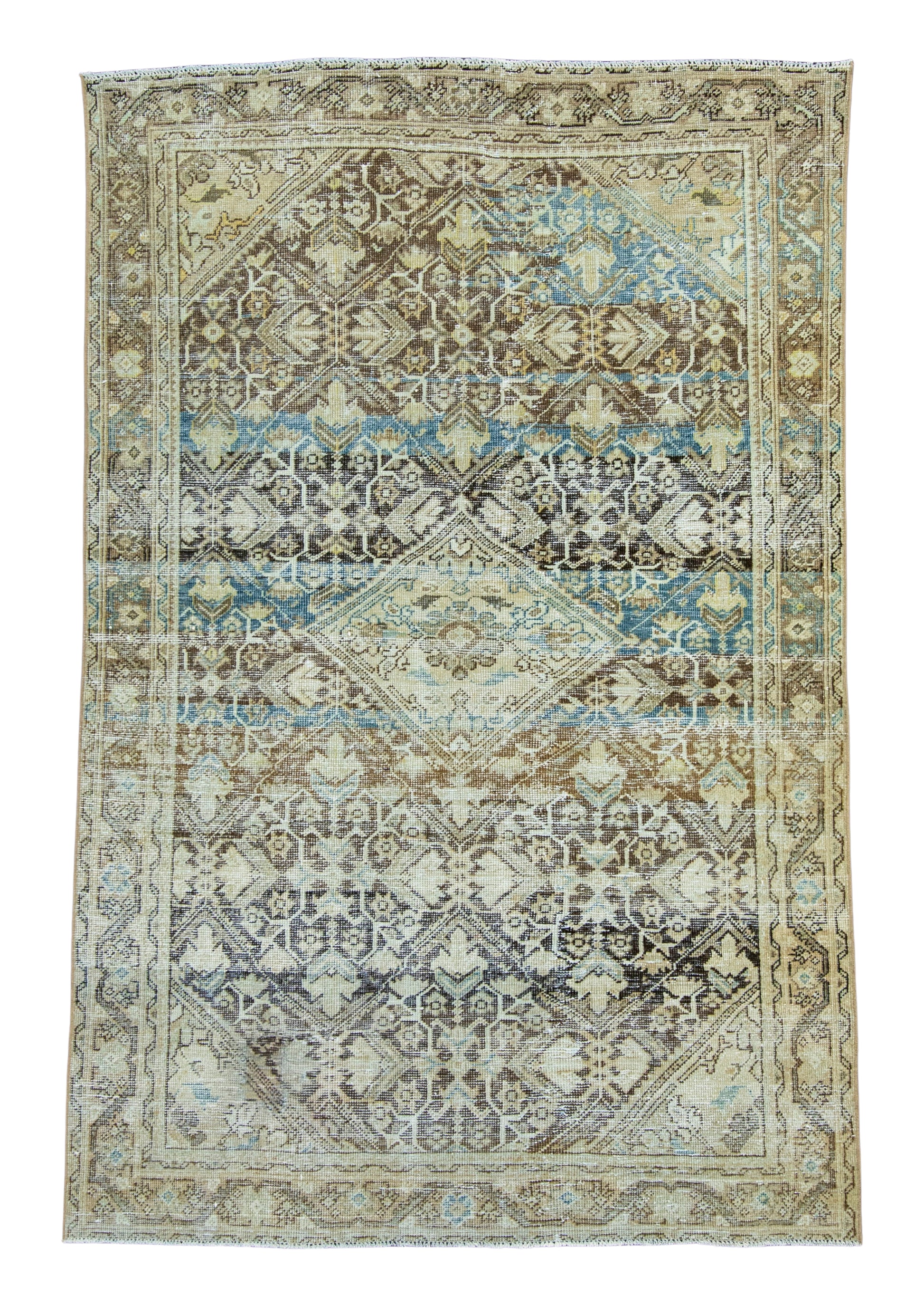 Turkish Vintage Rug 4'3" x 6'7" #17803