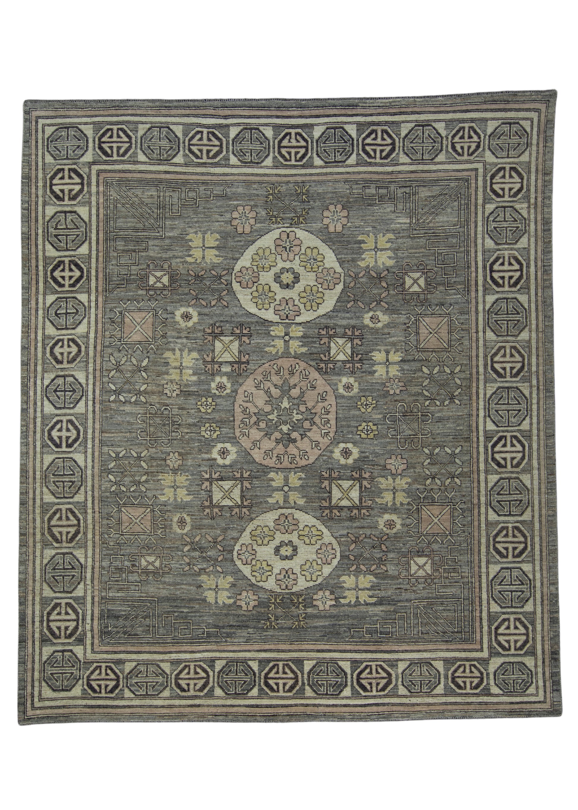 Handwoven Oushak Rug 8'9" x 10'2" #17502