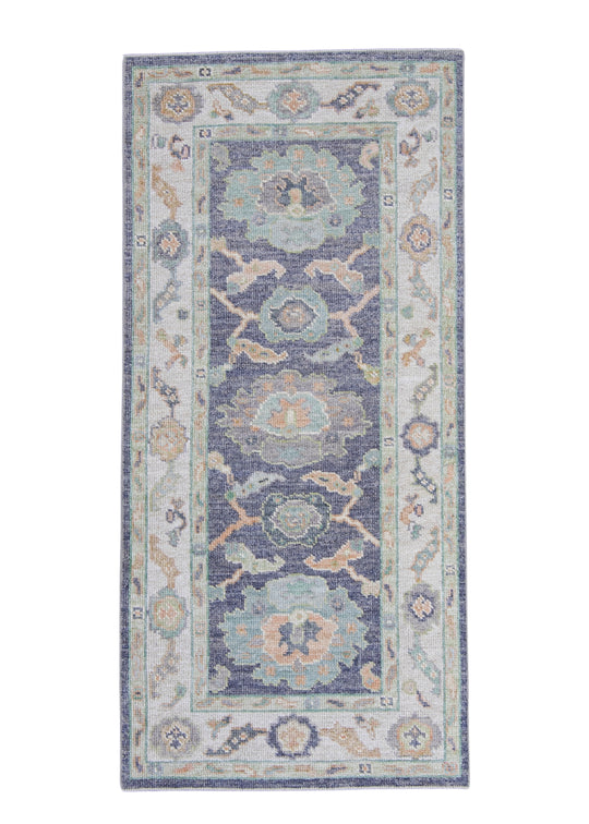 Turkish Oushak Rug 2'9" x 5'9" #16429