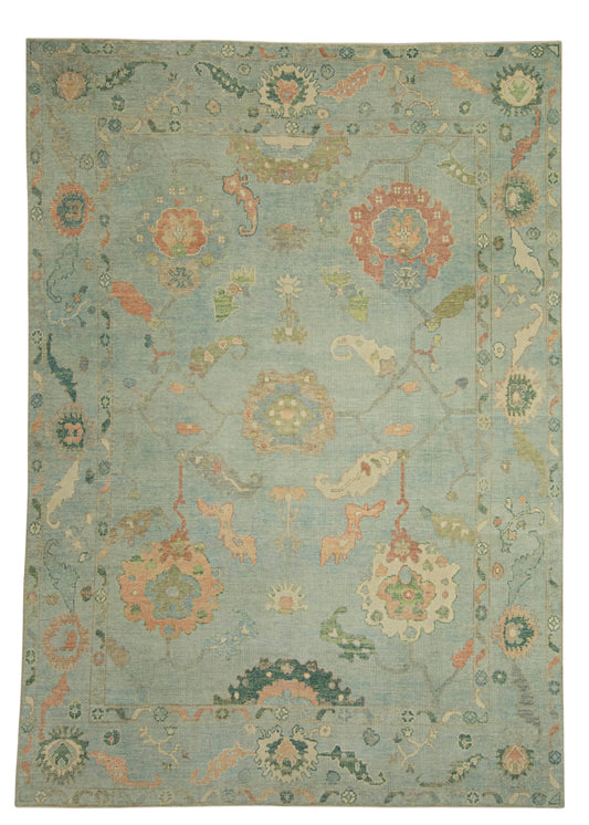 Turkish Oushak Rug 8'8" x 12'3" #22193