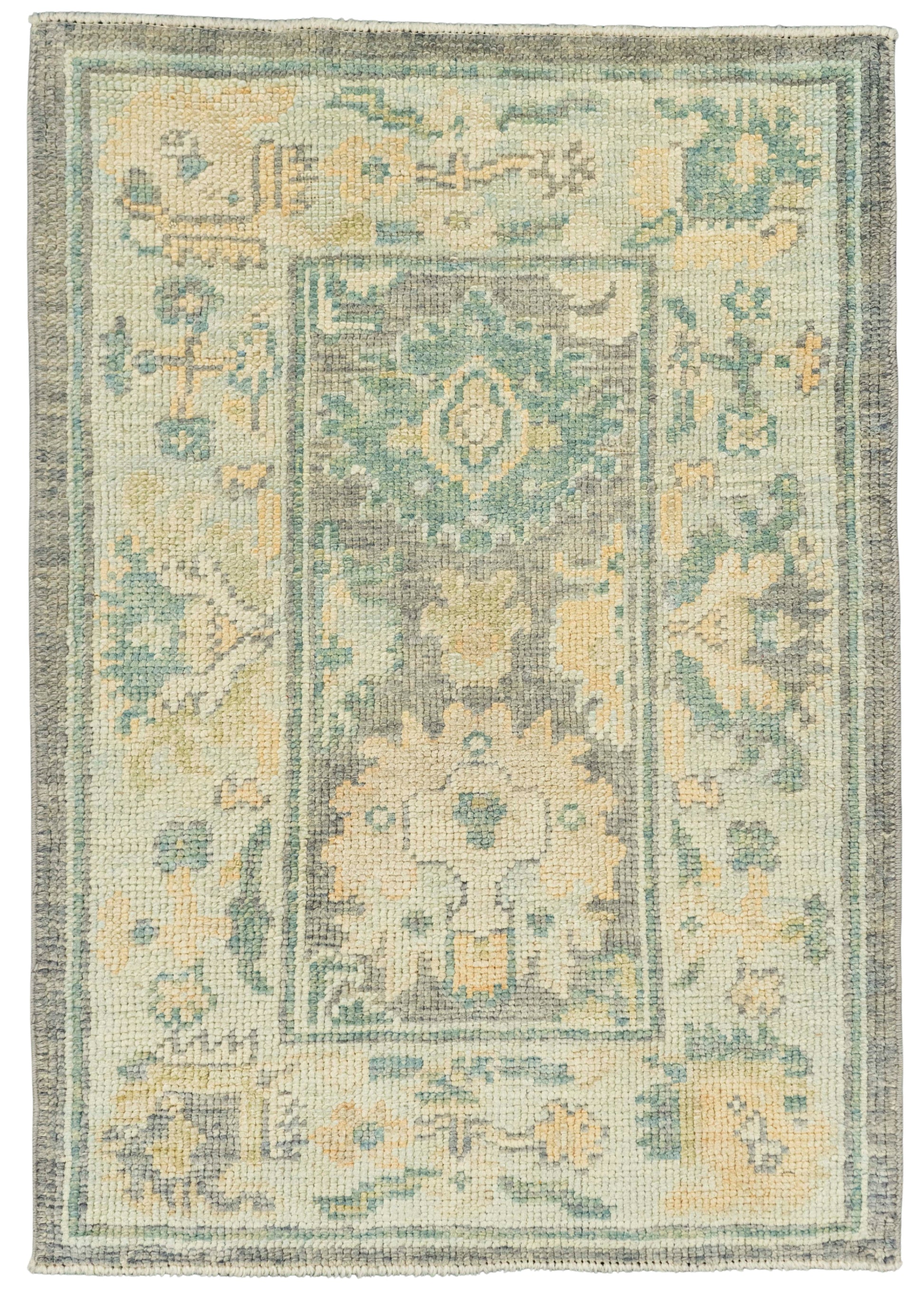 Turkish Oushak Rug 2'3" x 3'1" #22189