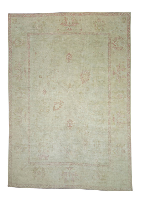 Turkish Oushak Rug 9'10" x 14'2" #18553