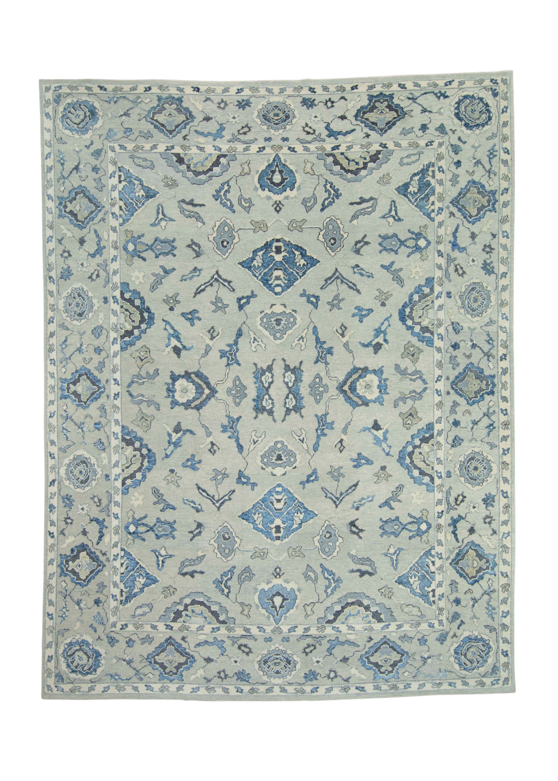 Turkish Oushak Rug 12'6" x 16'4" #18504
