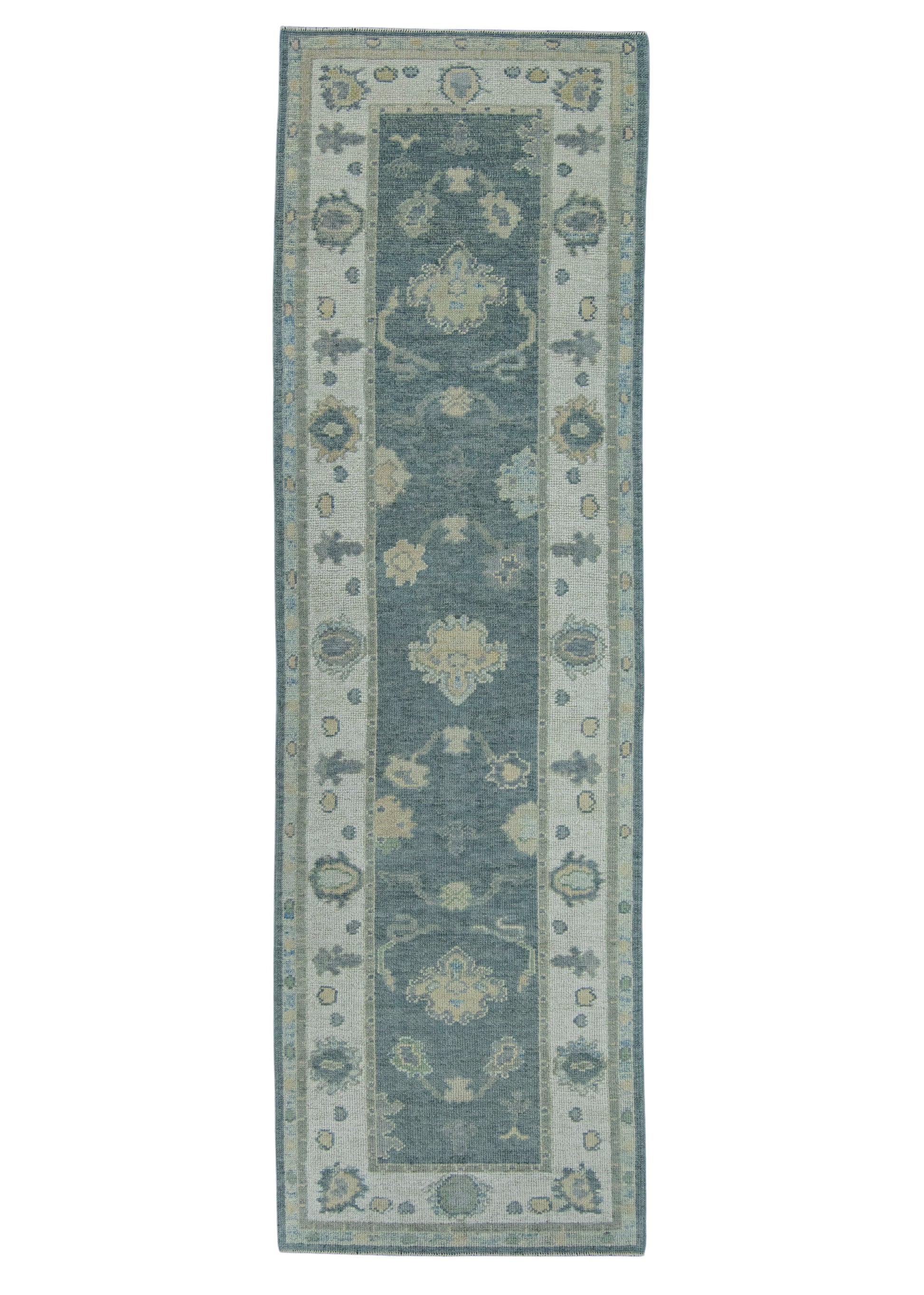Turkish Oushak Rug 3'1" x 10'2" #19186