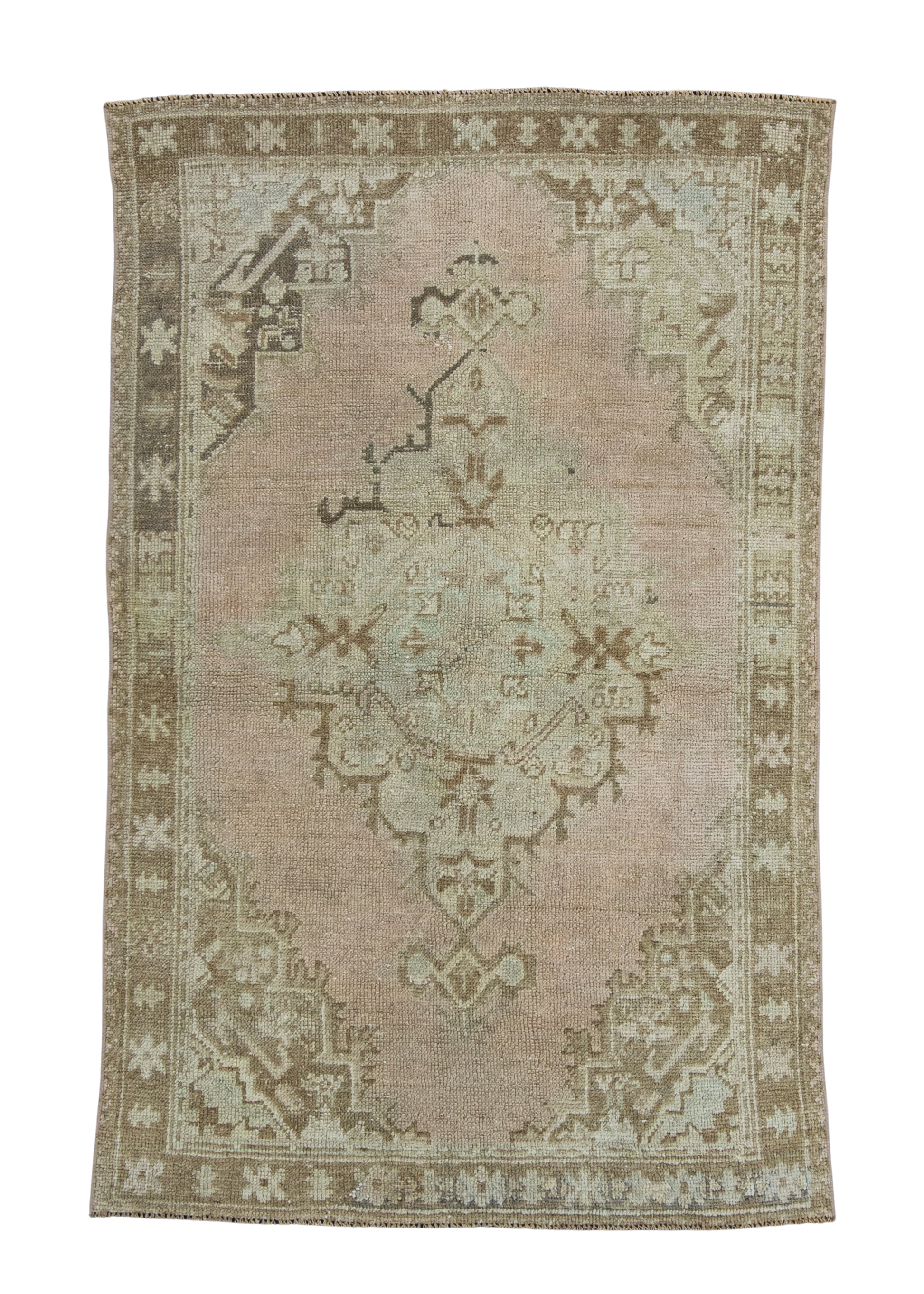 Turkish Vintage Rug 3'8" x 5'10" #17110