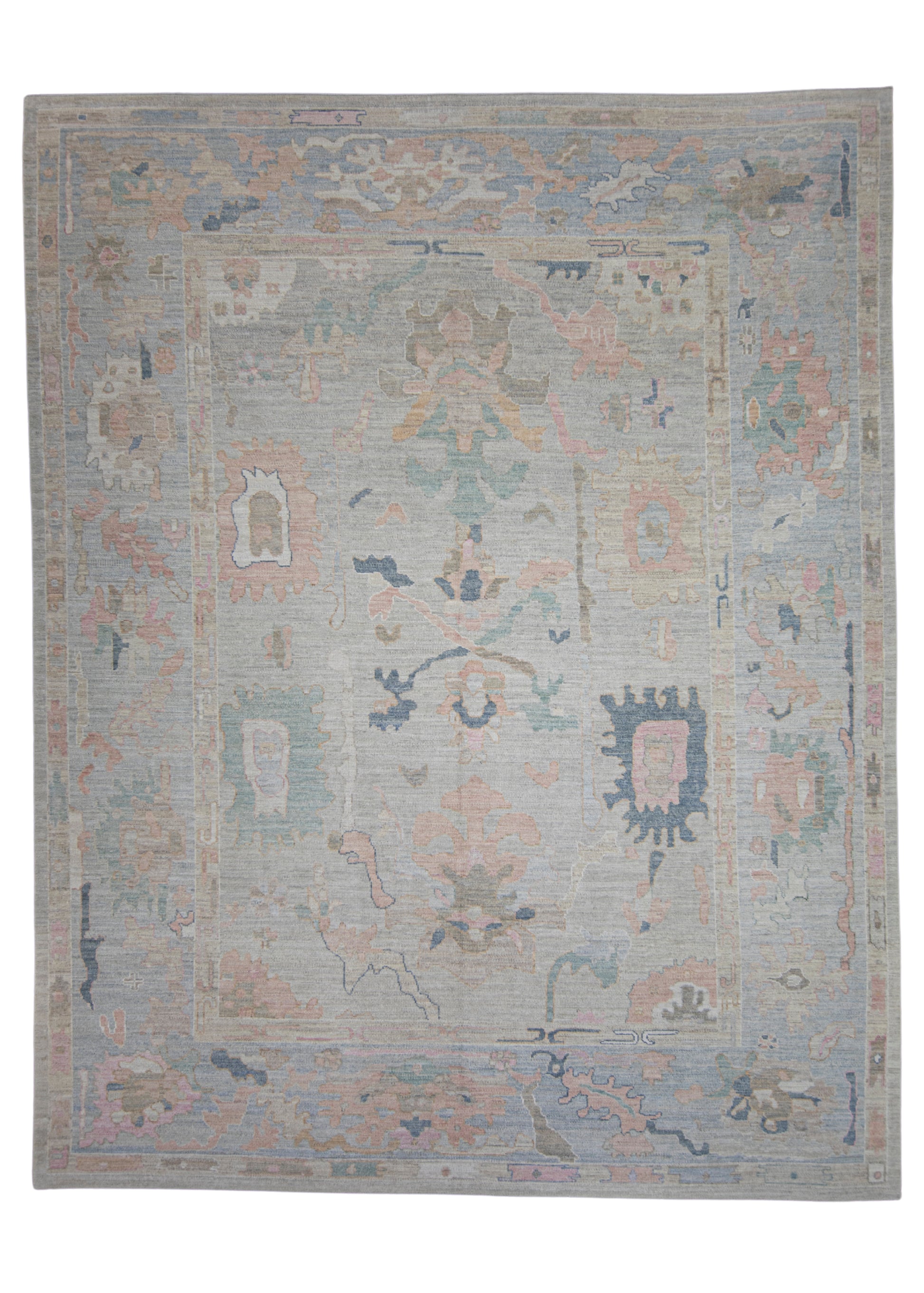 Turkish Oushak Rug 12'6" x 15'11" #17366