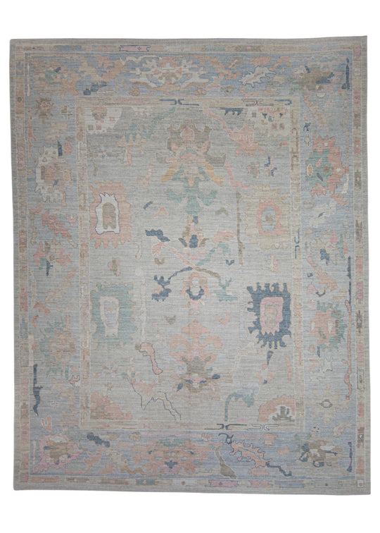 Turkish Oushak Rug 12'6" x 15'11" #17366