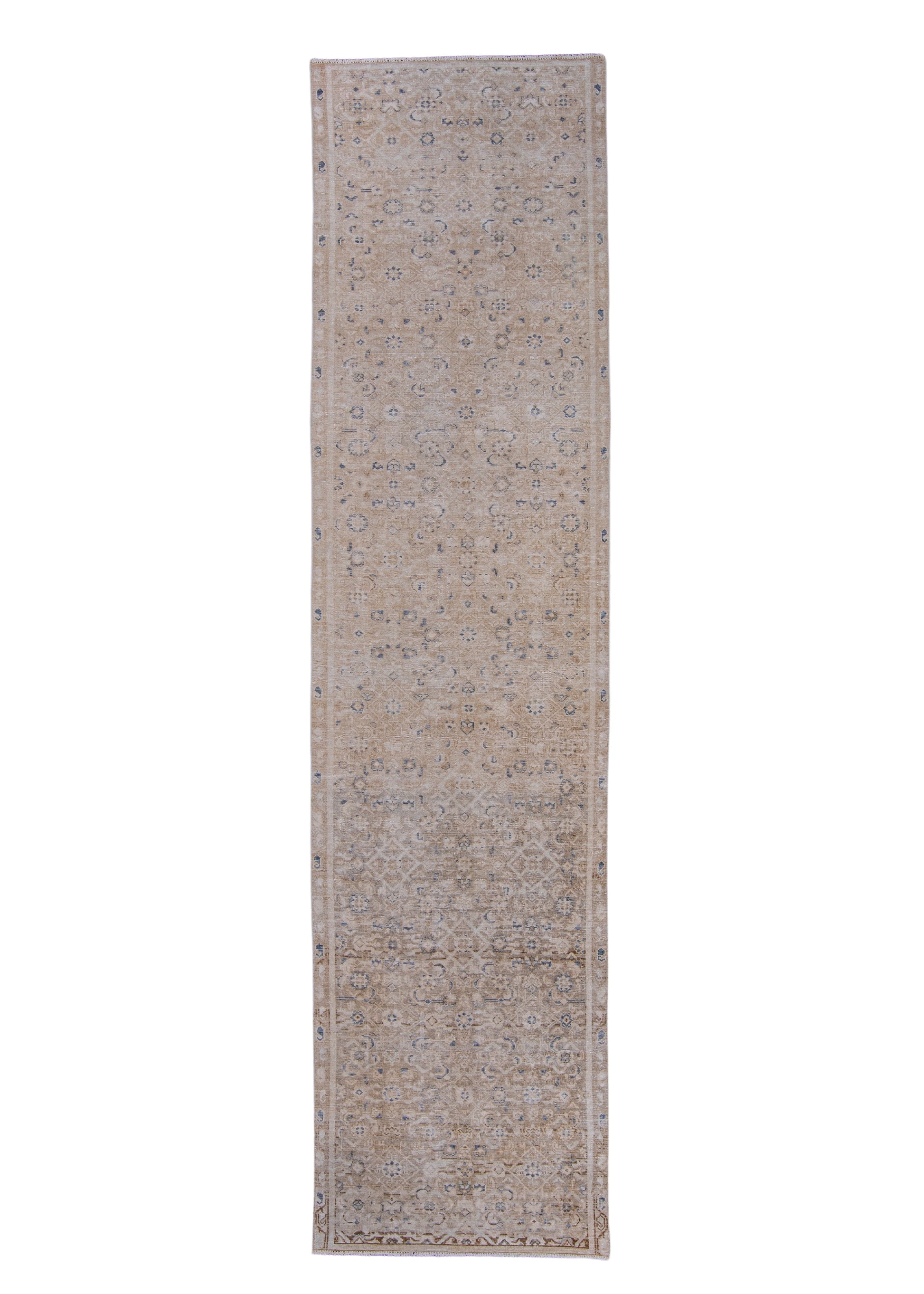 Turkish Vintage Anatolian Runner Rug 2'11" x 11'8" #7000