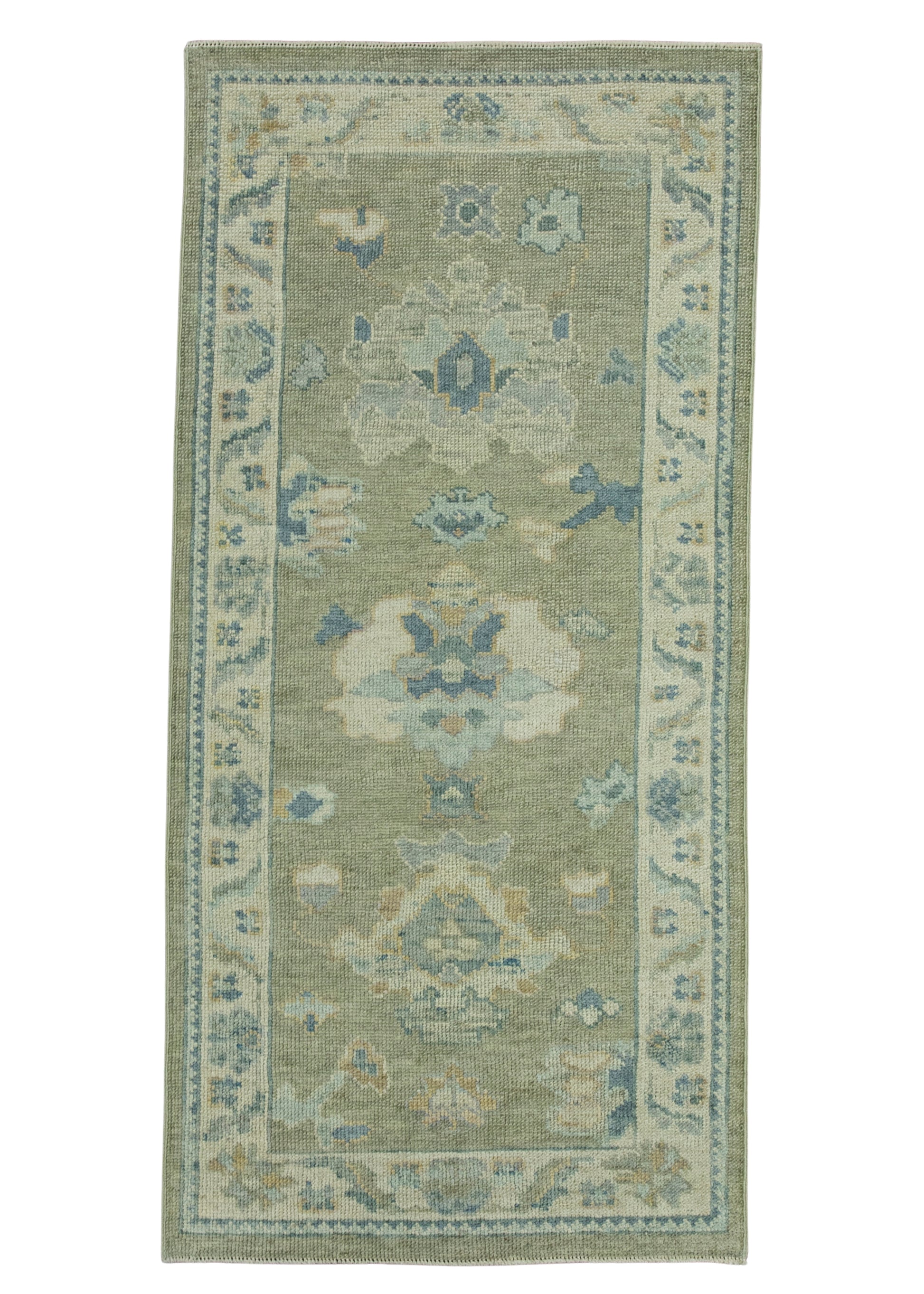 Turkish Oushak Rug  2'8" x 5'9" #19040