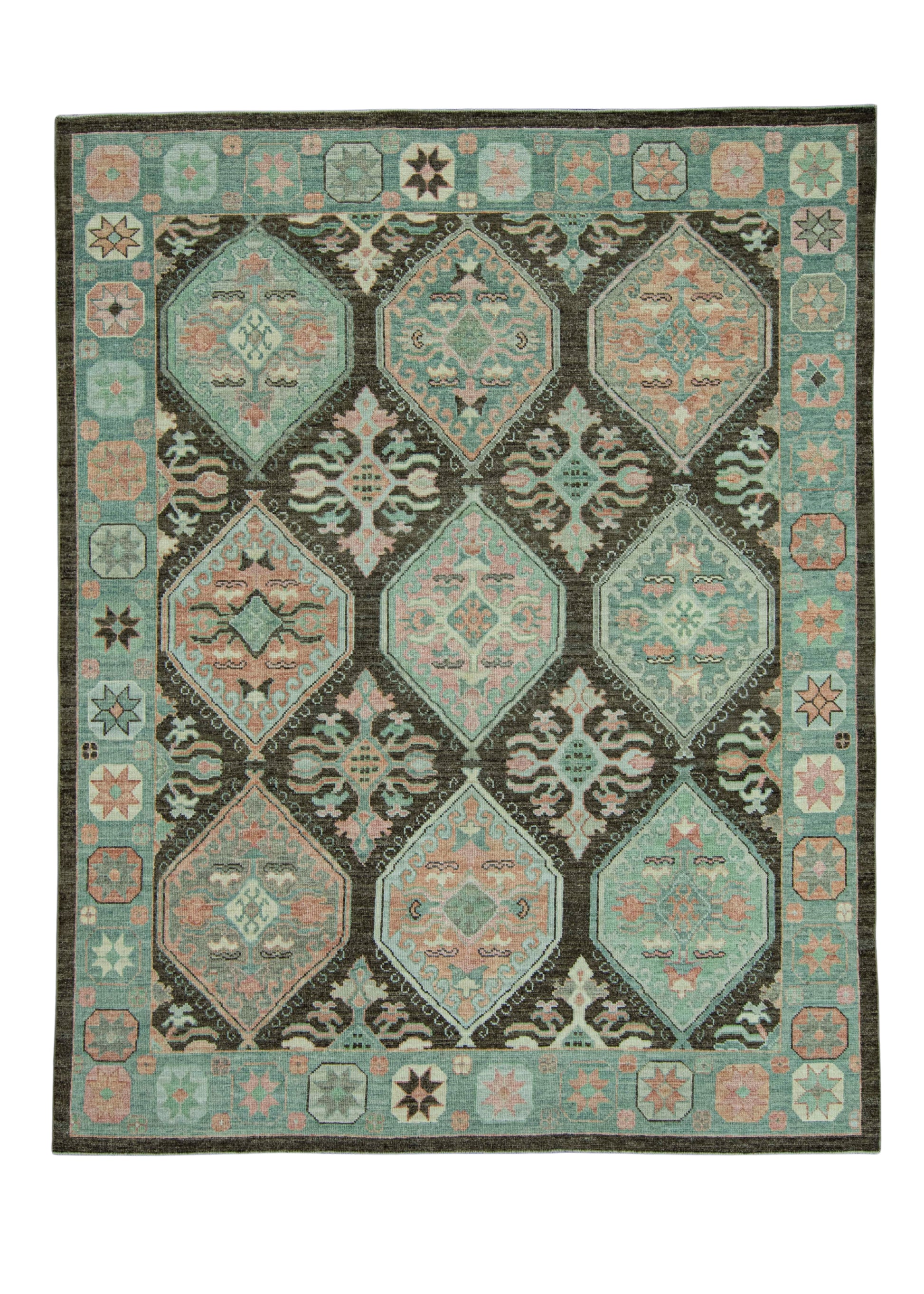 Turkish Oushak Rug 8'1" x 10'3" #20066